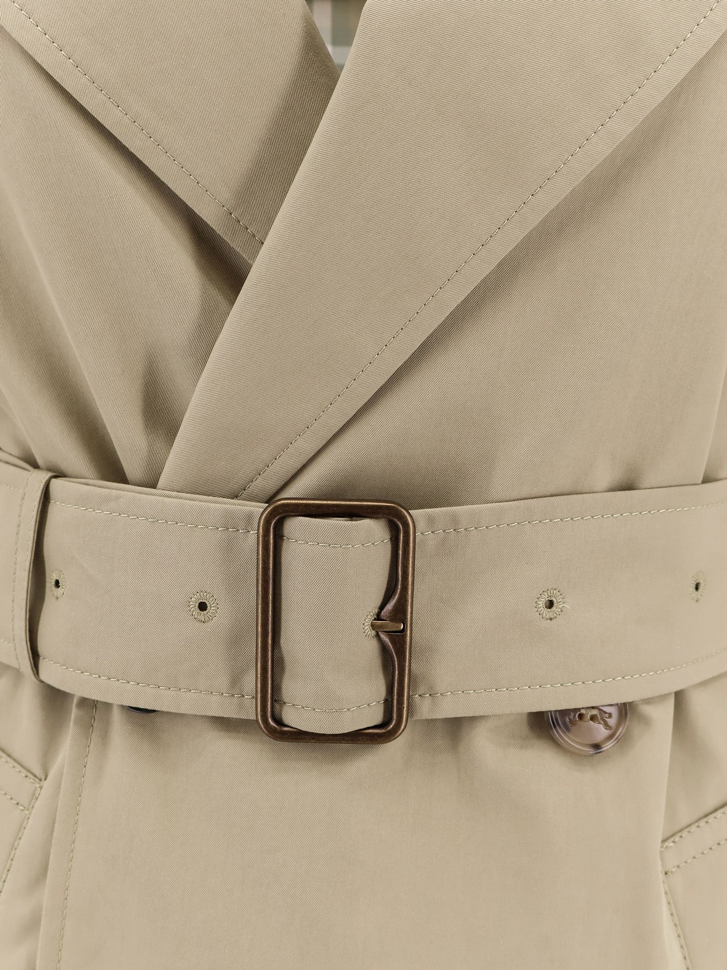 Burberry Organic Cotton Trench With Check Lining - 3