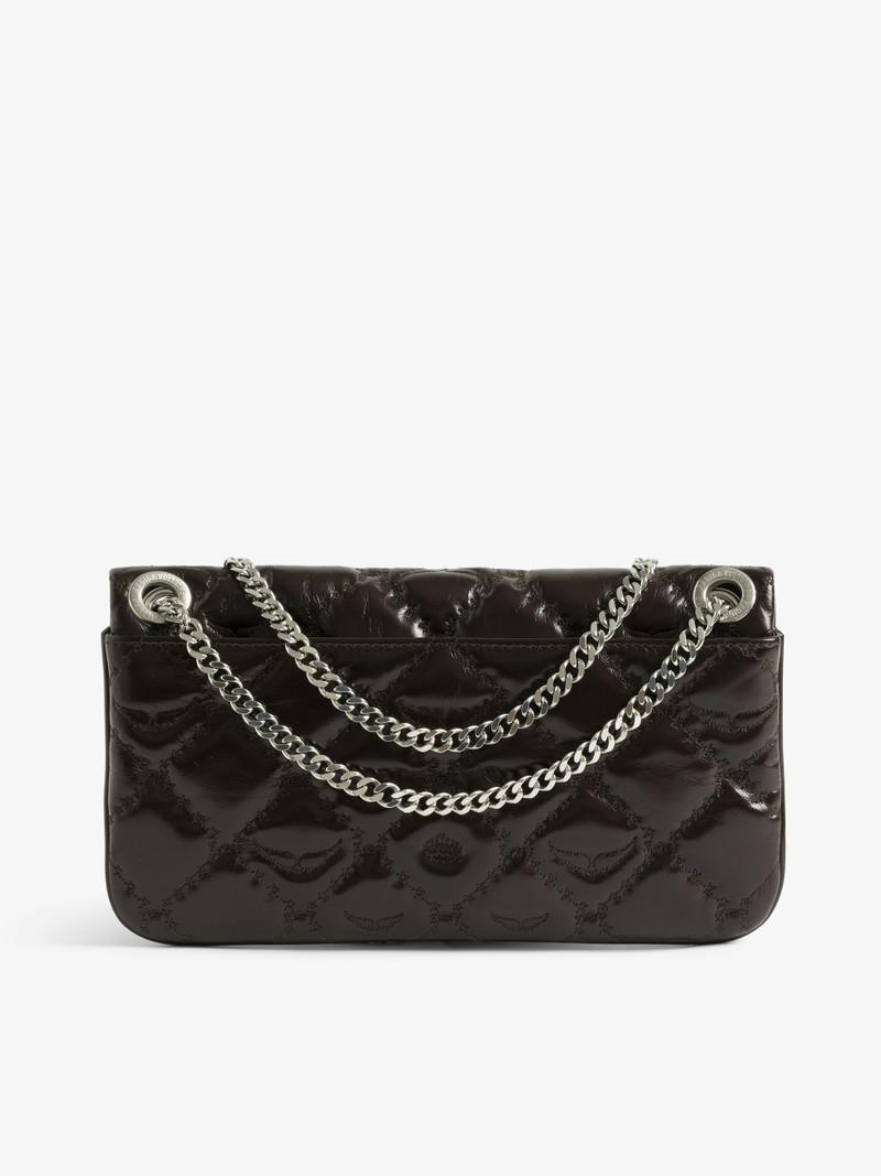 Zadig & Voltaire Rock II Vintage Monogram Clutch outlook