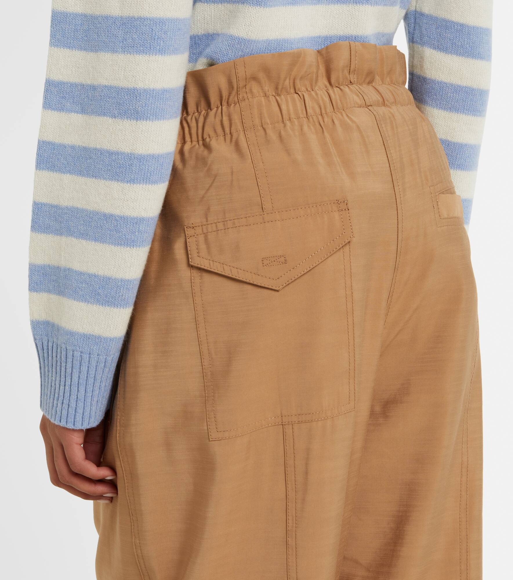 High-rise wide-leg pants - 6