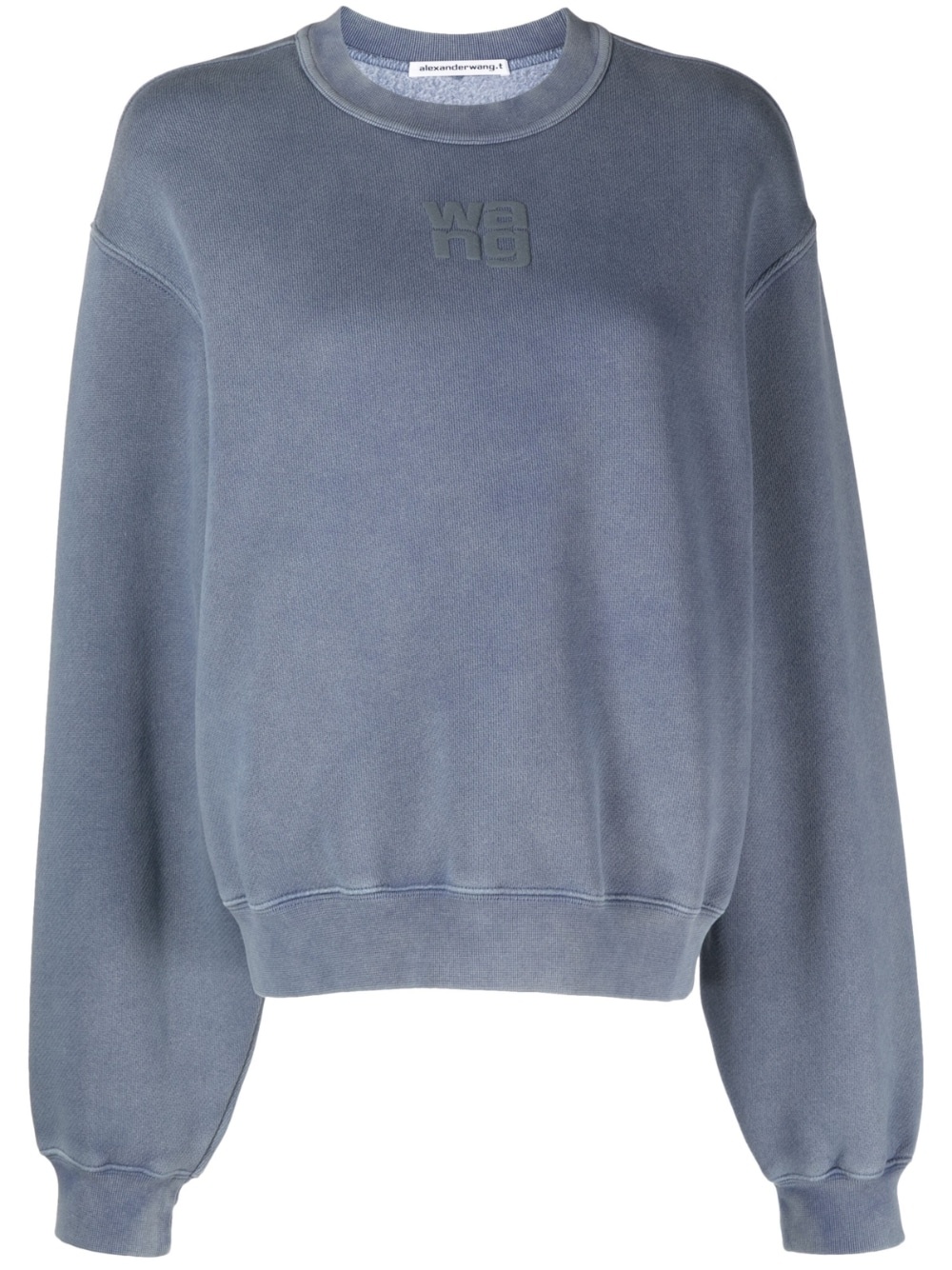 logo-patch sweatshirt - 1