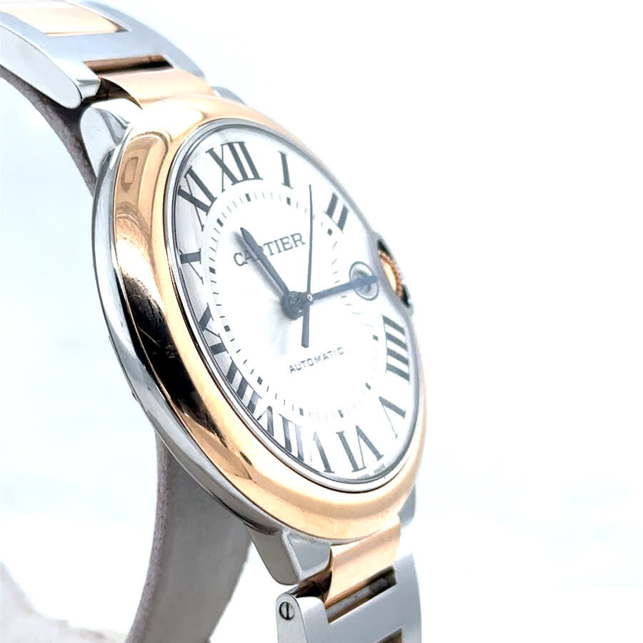 Pre-owned Cartier Ballon Bleu Automatic Silver Dial Men's Watch W2BB0034 - 3