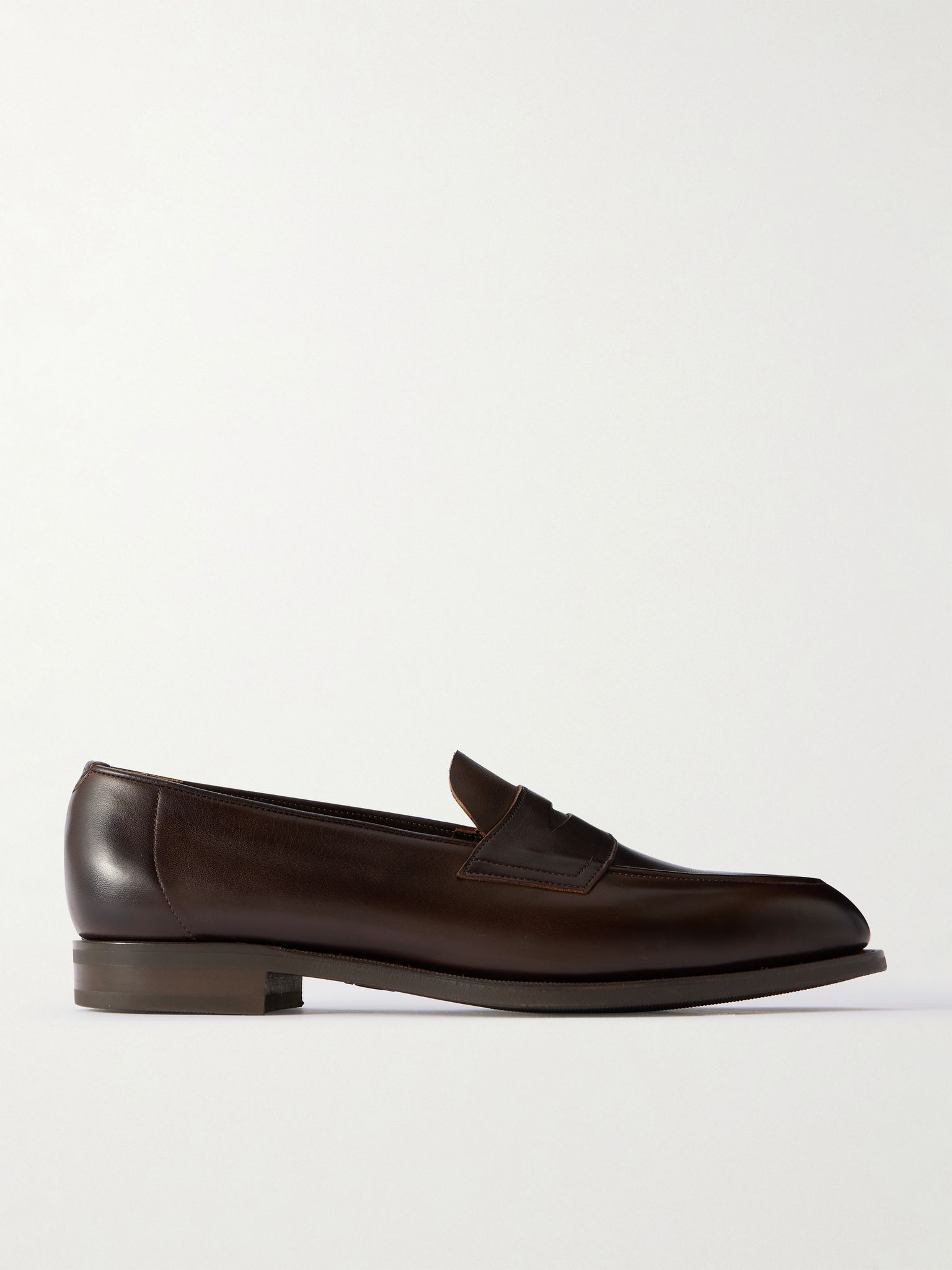 Piccadilly Leather Penny Loafers Dark brown - 1