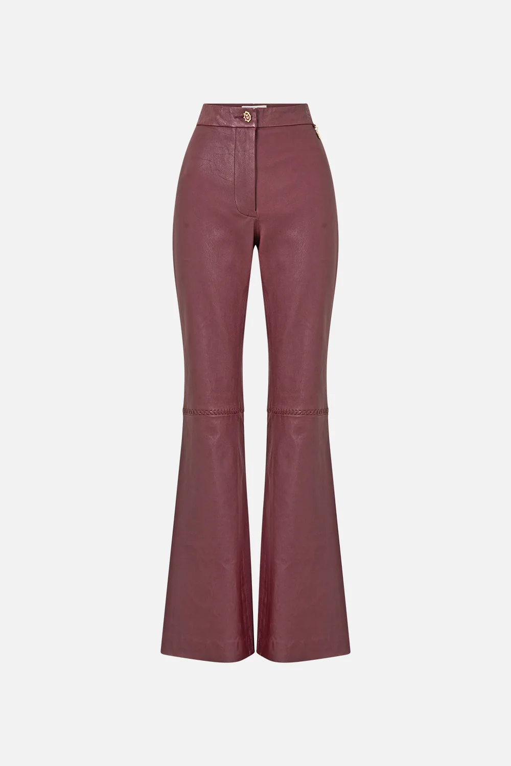 TAILORED LEATHER TROUSER CALL ME A CARRIAGE - 1