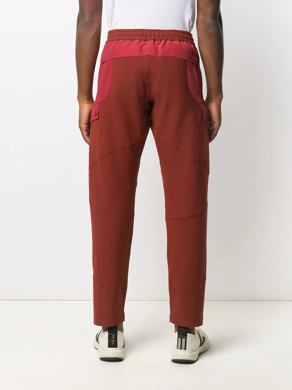 panelled track pants - 4