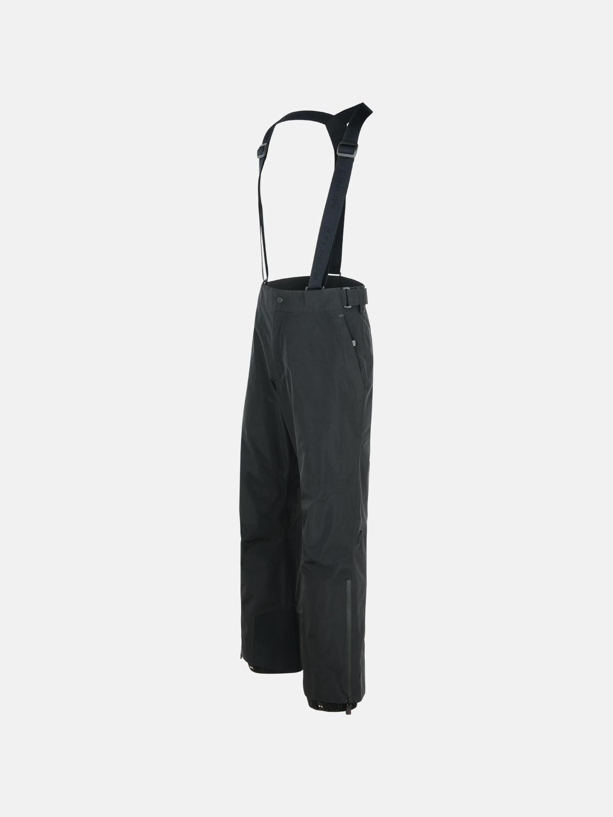 BLACK GORE-TEX SKI OVERALLS - 2