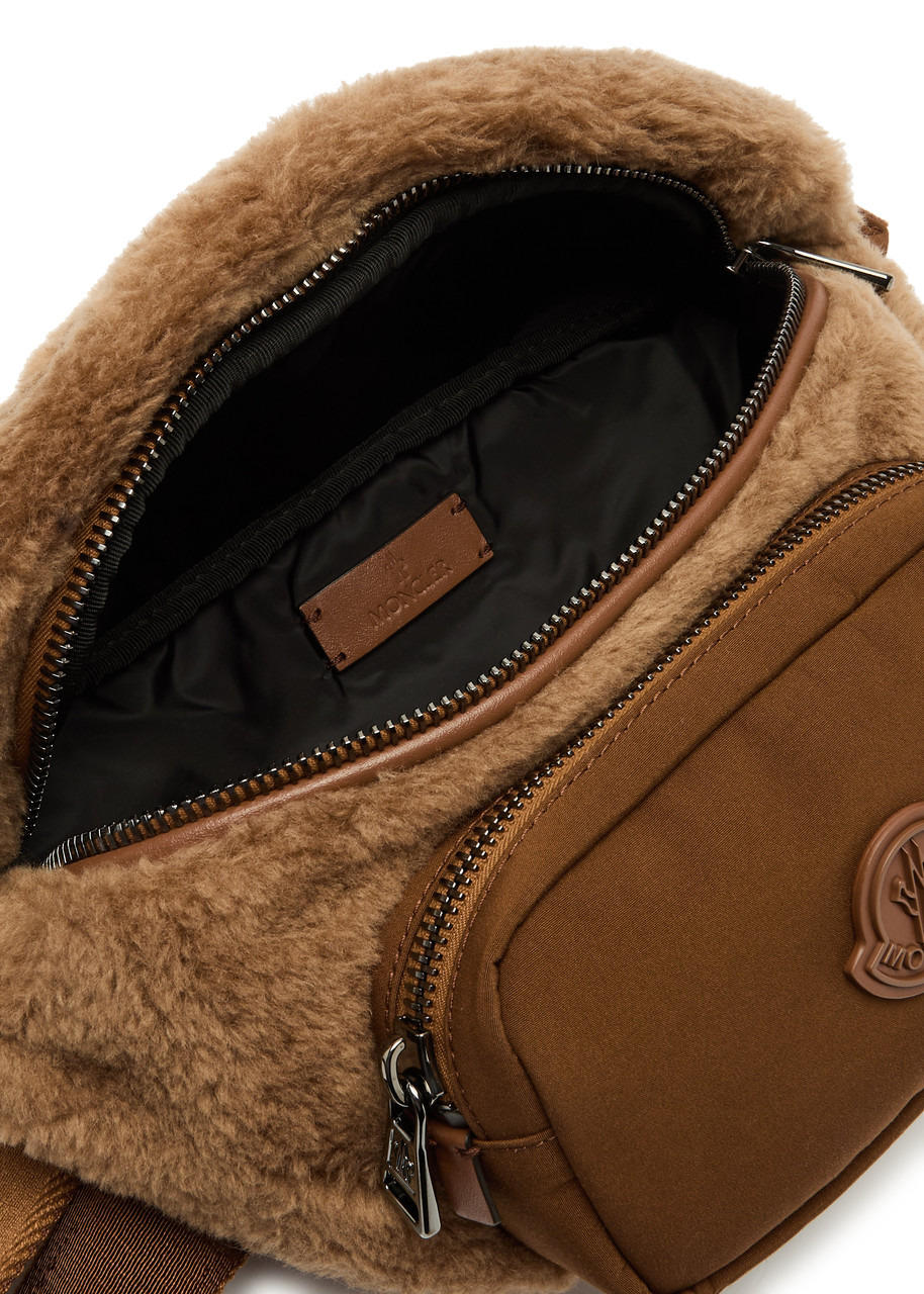 Moncler Durance Faux fur Belt bag - 3