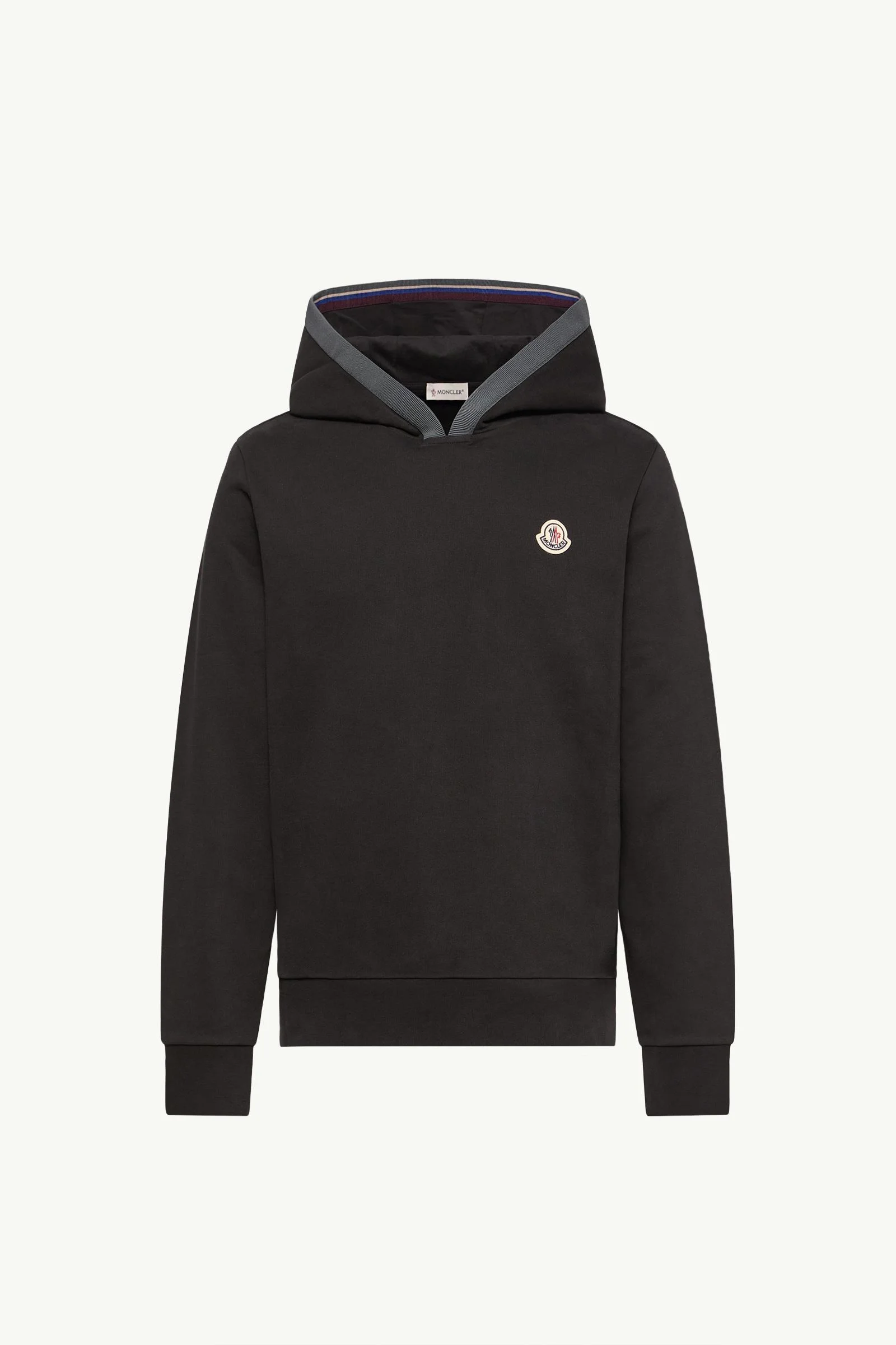 Brushed Cotton Logo Hoodie - 1