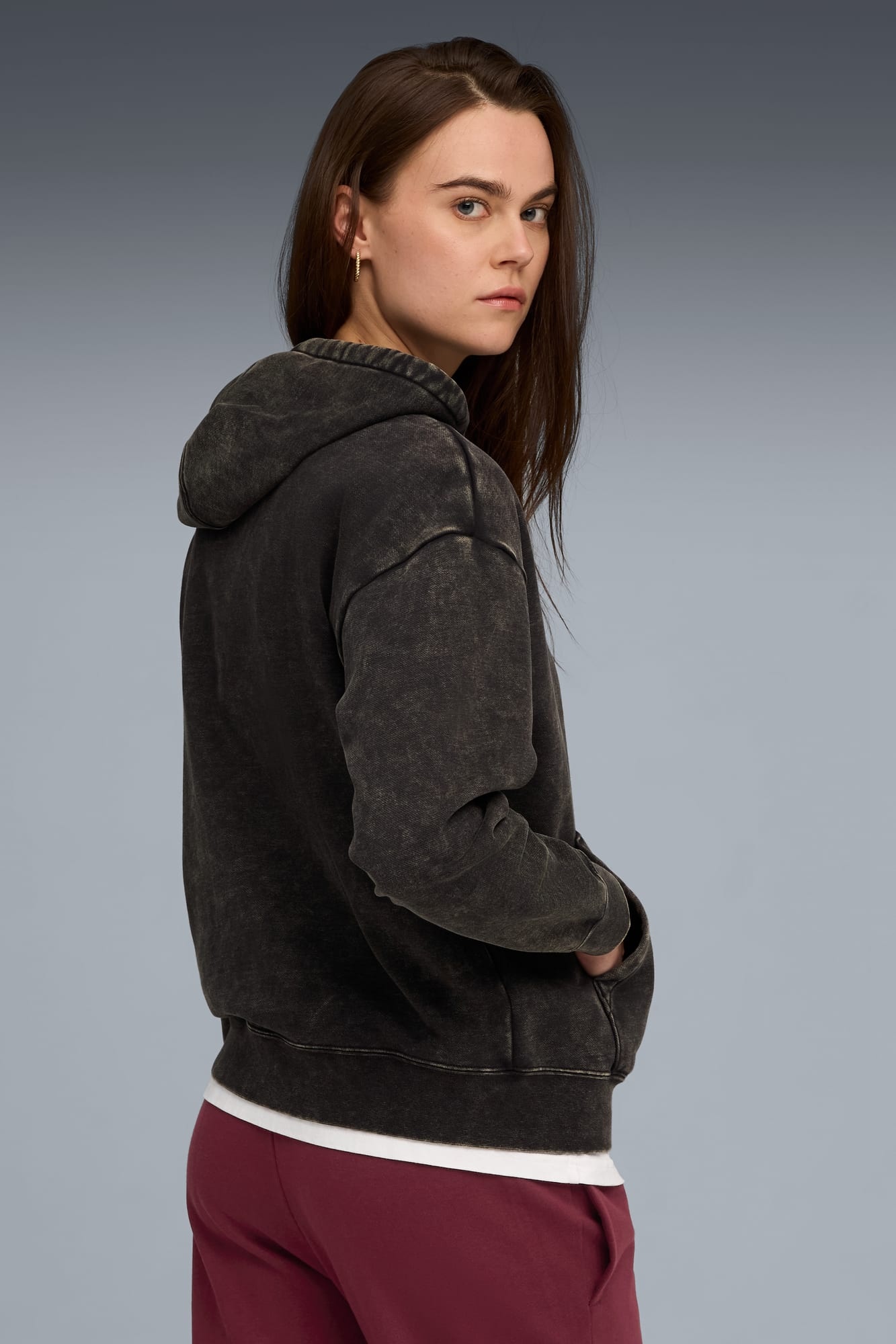 ESS ELEVATED Wash Hoodie Women - 4