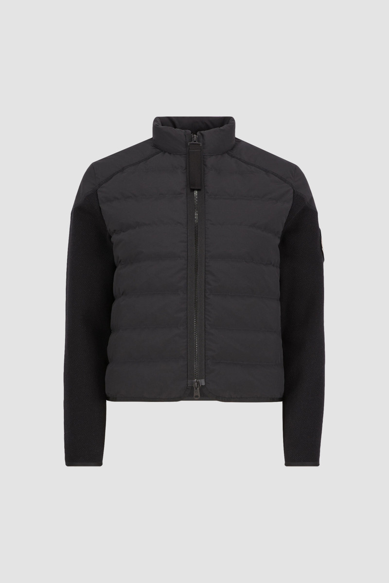 Padded Cotton Zip-Up Cardigan 1