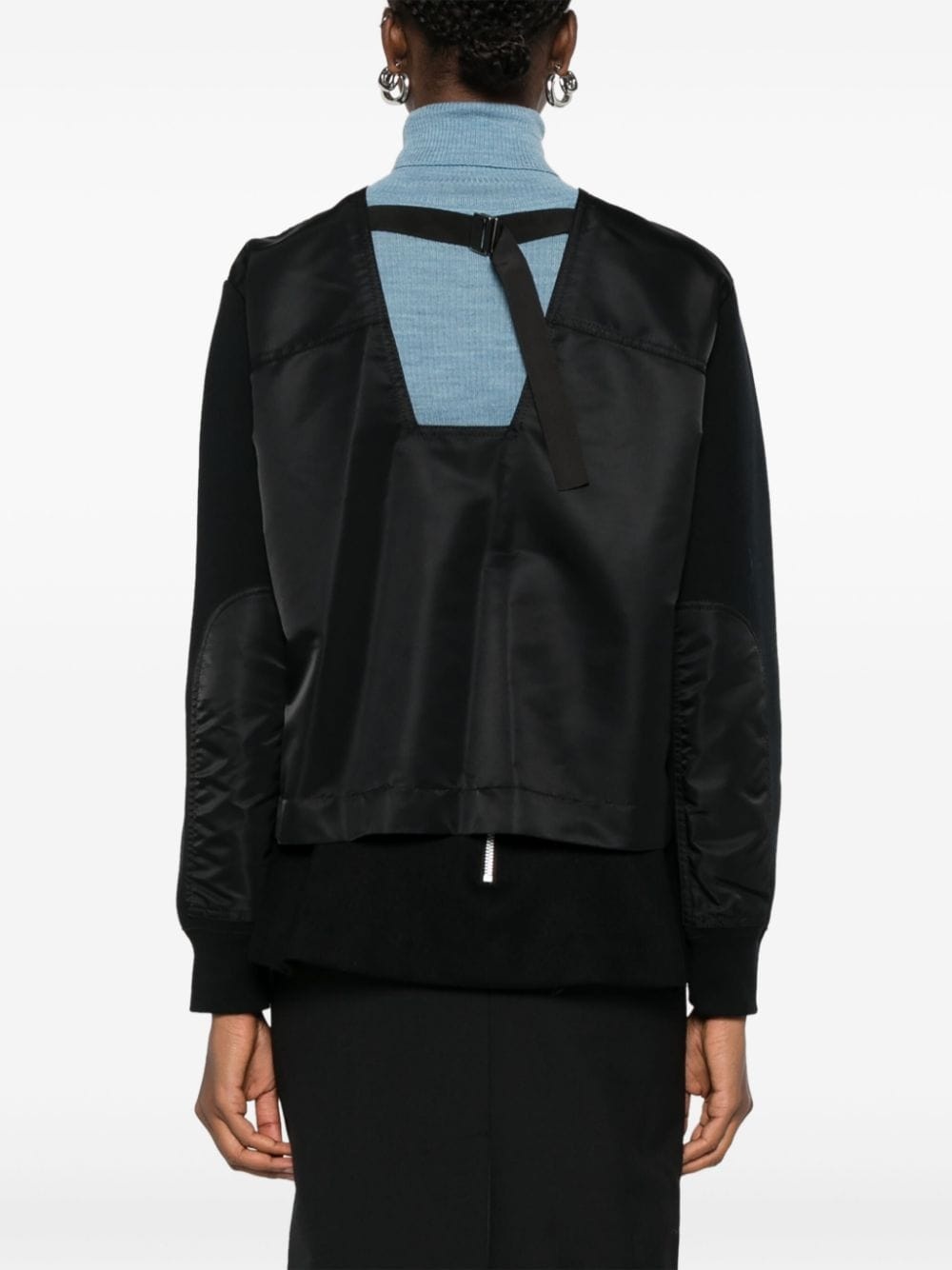 panelled sweatshirt - 4