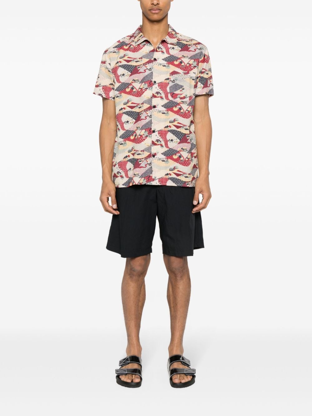 Fritz 1062 cotton shorts - 2