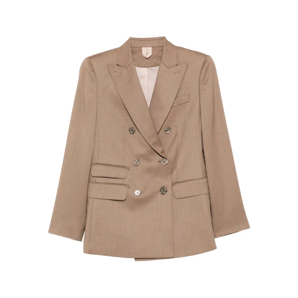 Max Mara Brown Jackets - Blazers Women - 1