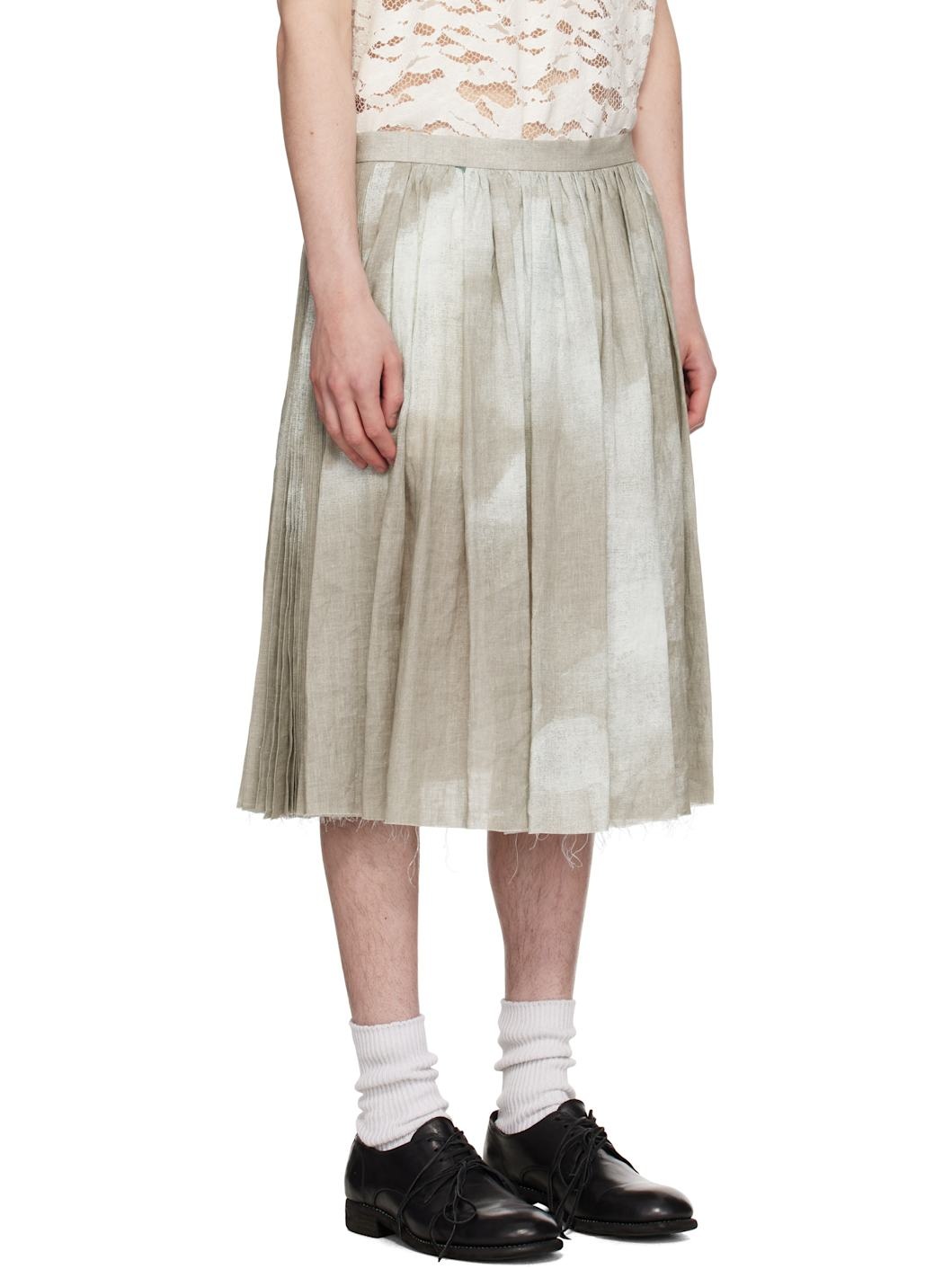 Beige UC1E4604-2 Skirt - 2