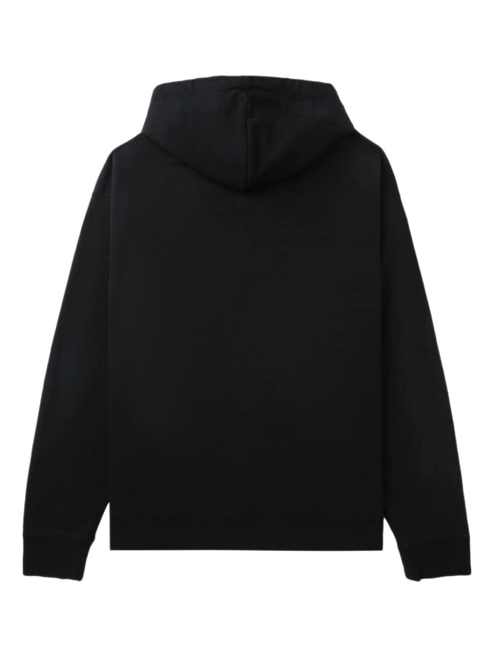 graphic-print cotton hoodie - 6