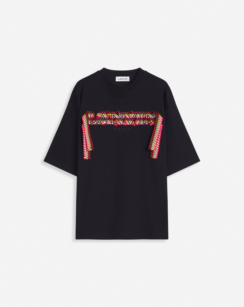 CURB LANVIN EMBROIDERED OVERSIZED T-SHIRT 1