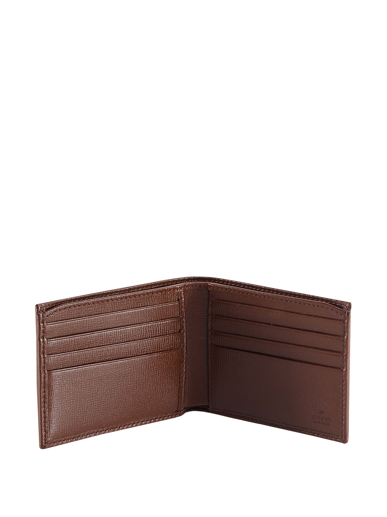 GG wallet with oval leather tag - 3