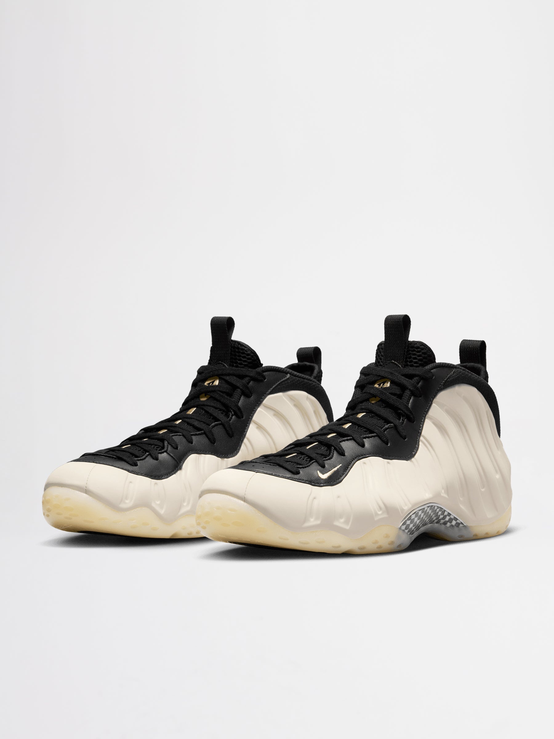 NIKE AIR FOAMPOSITE ONE BLACK / TEAM GOLD - 3