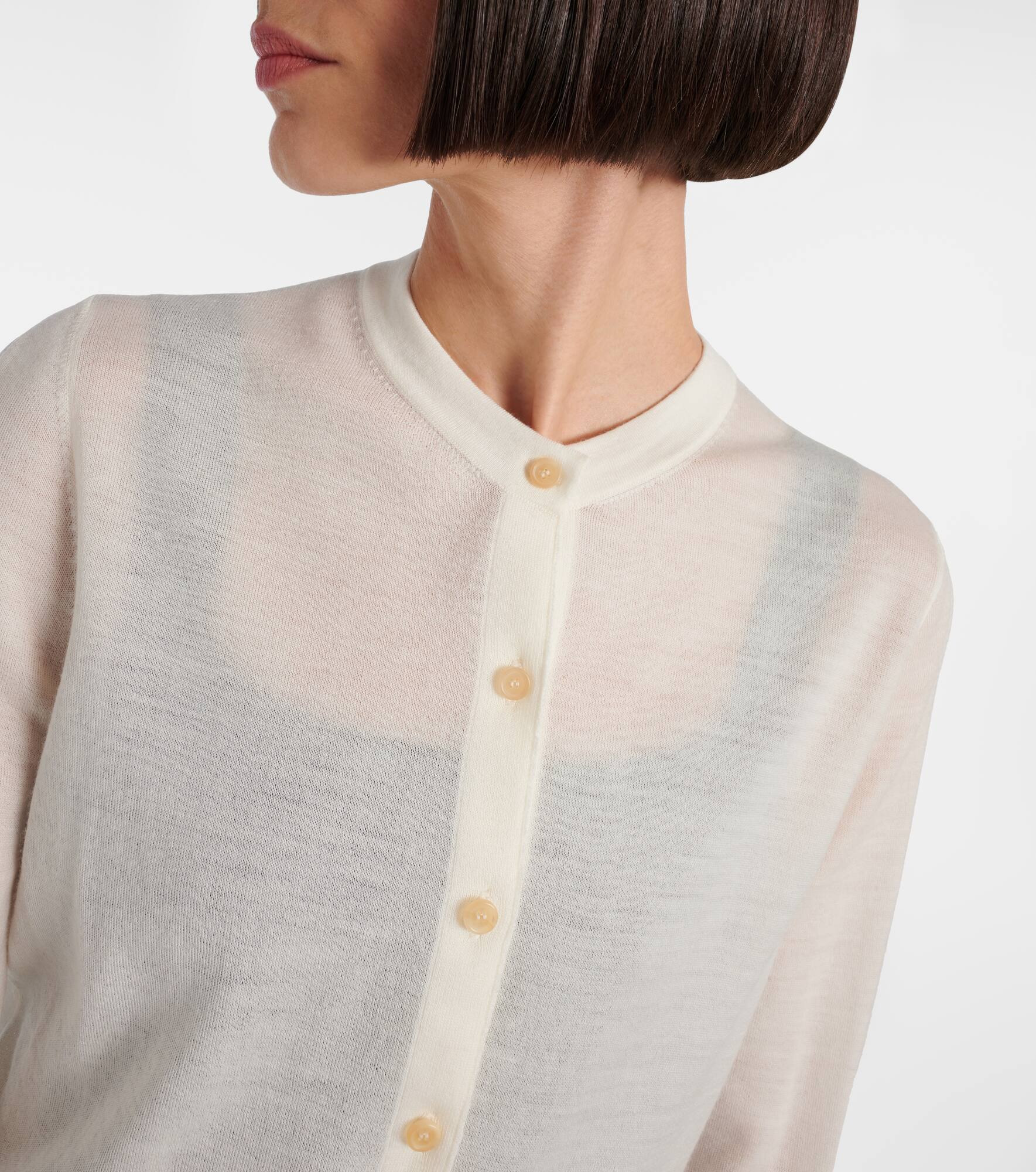 Brieta wool-blend cardigan - 4