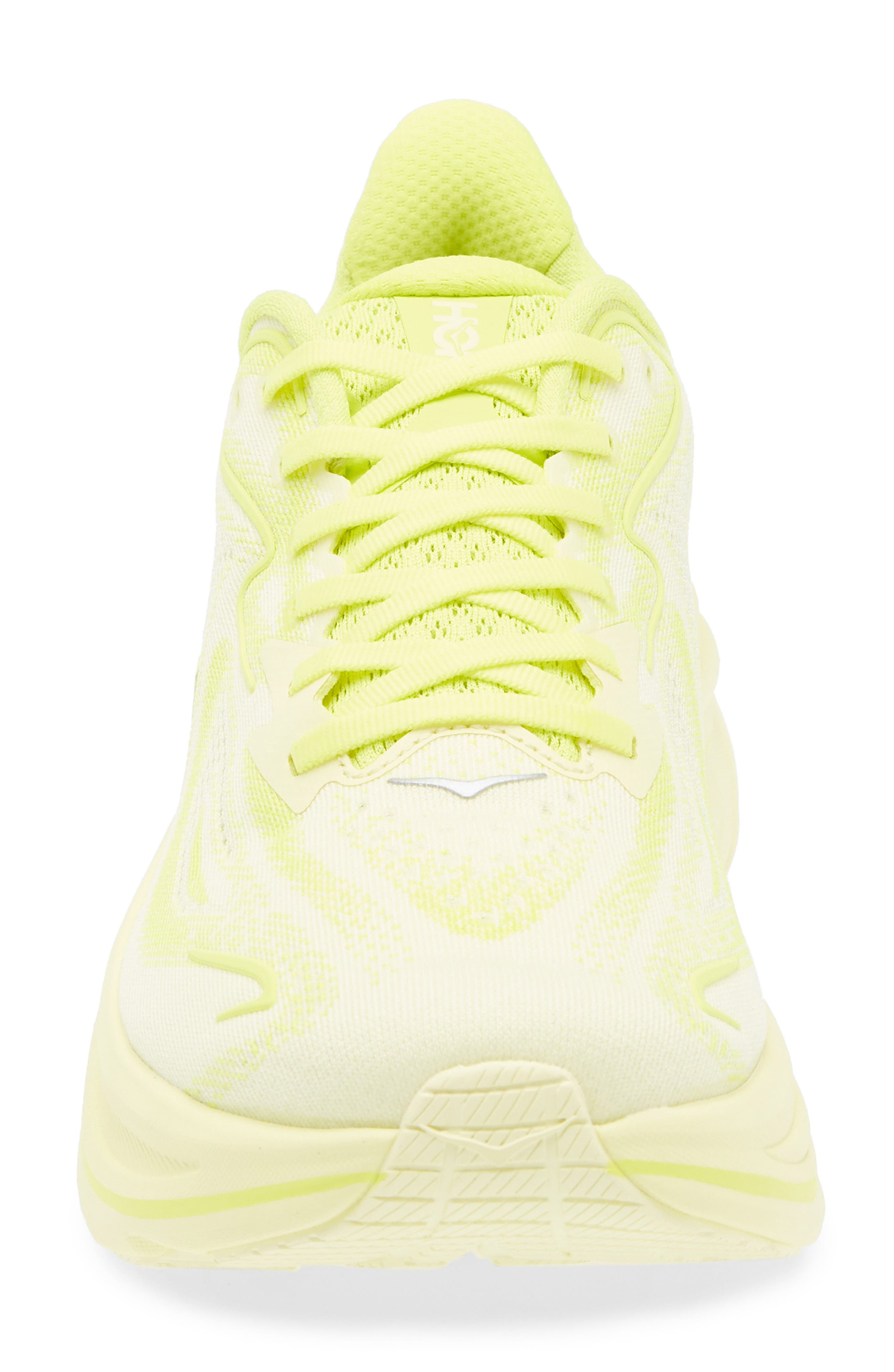 HOKA Clifton 10 Running Shoe in Neon Hoka Citrus /Sunlight at Nordstrom - 4
