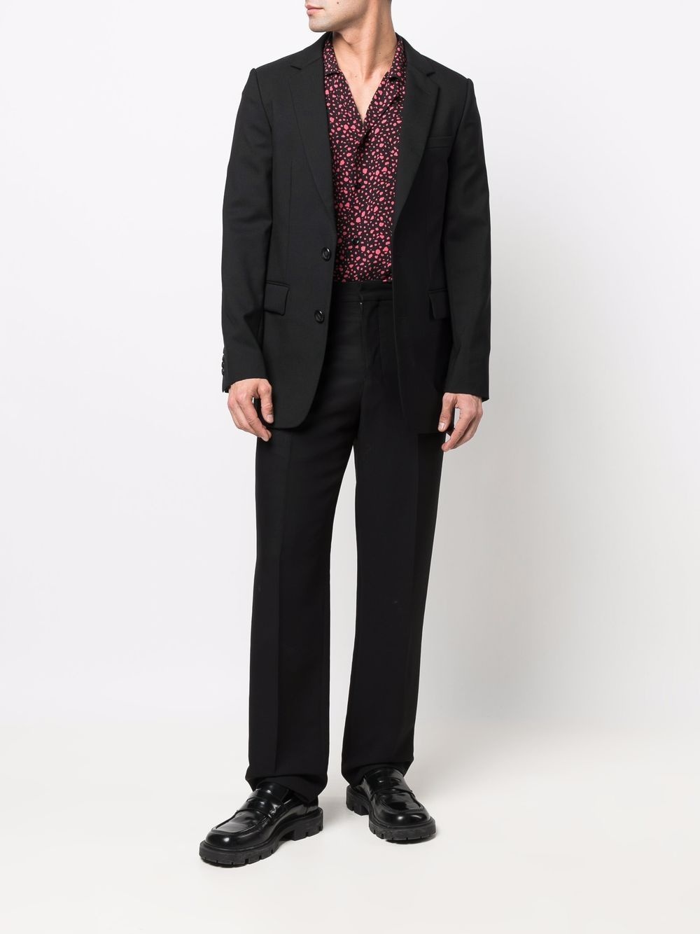 single-breasted blazer jacket - 4