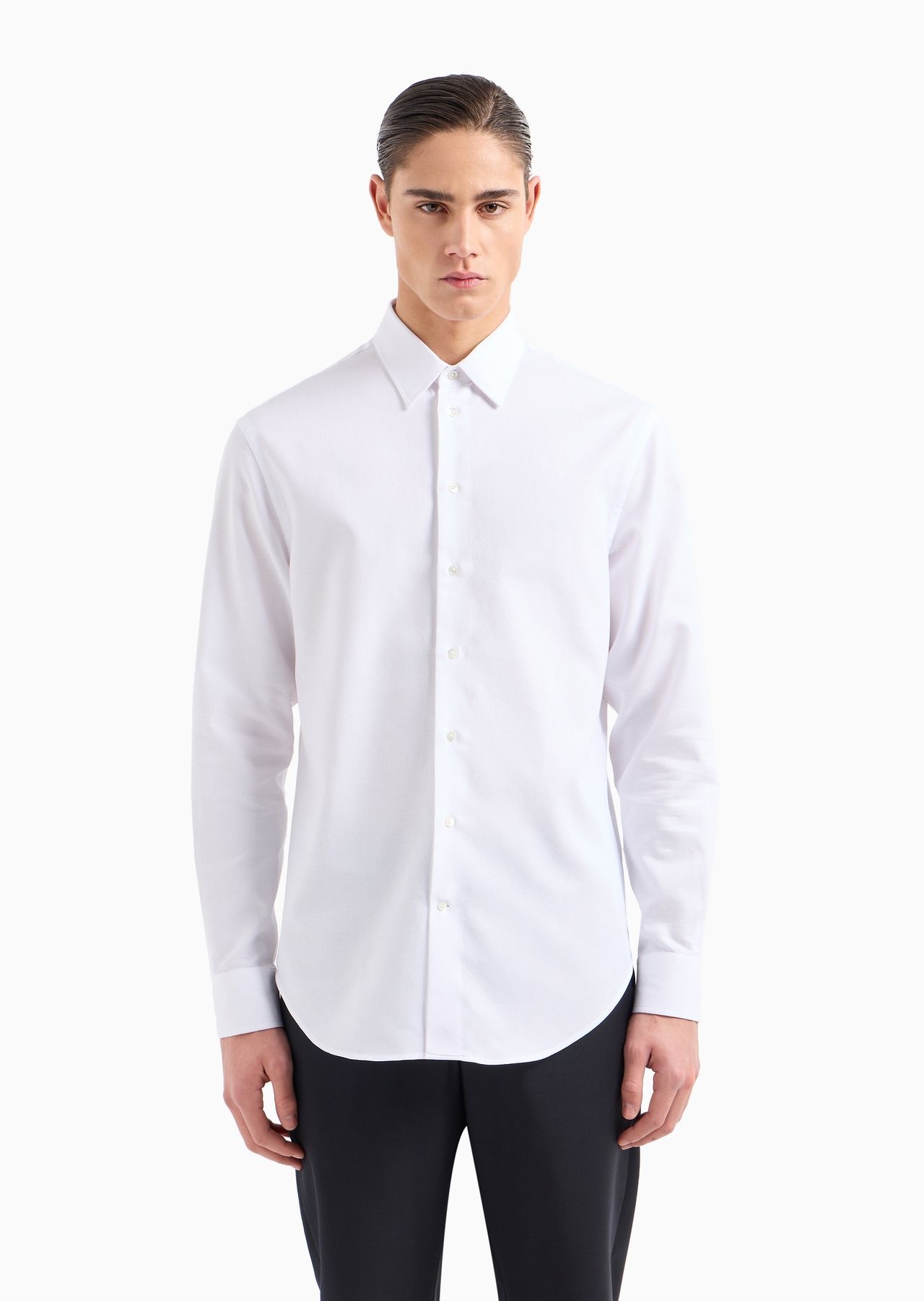 Cotton armure shirt - 3