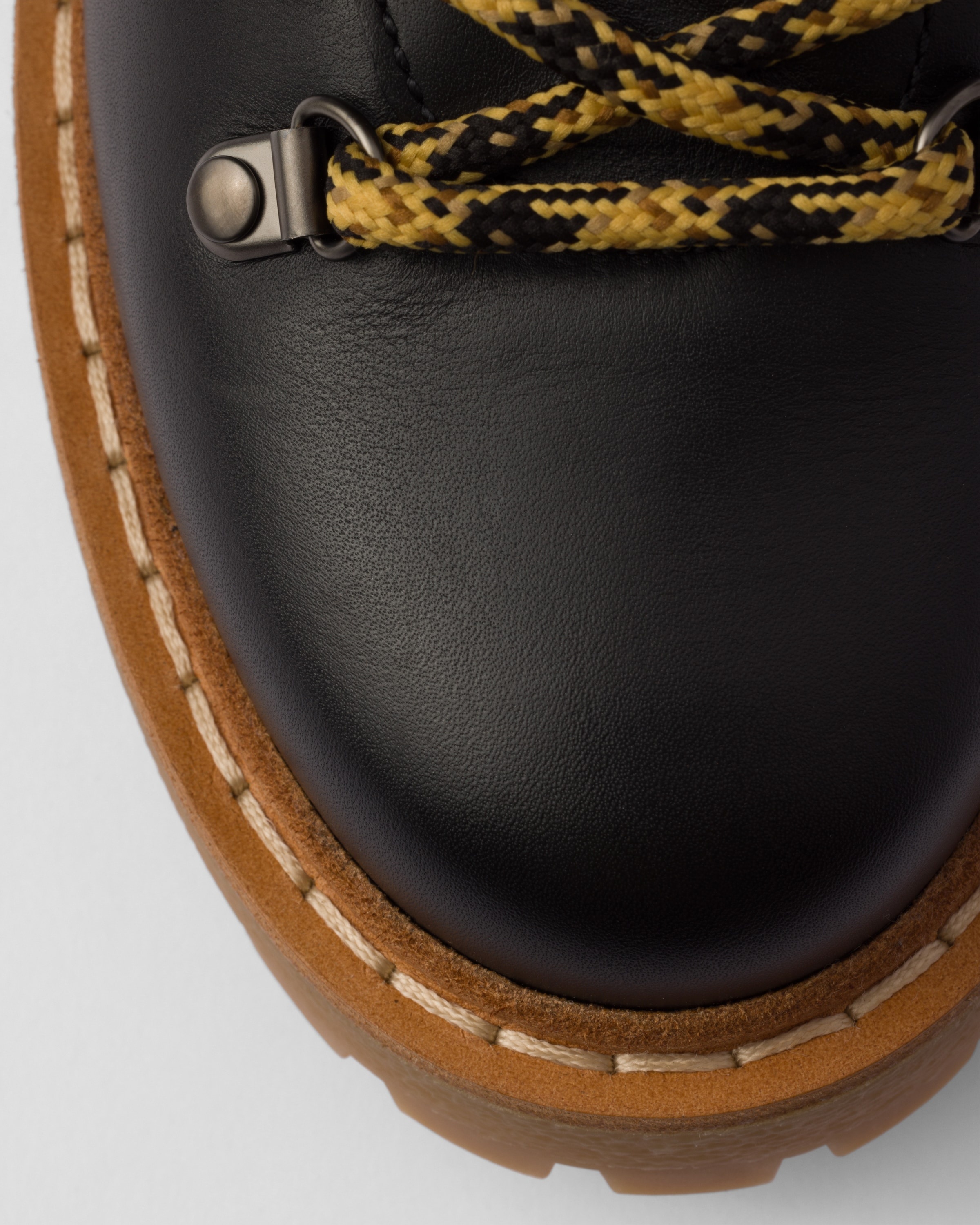Leather laced booties - 7