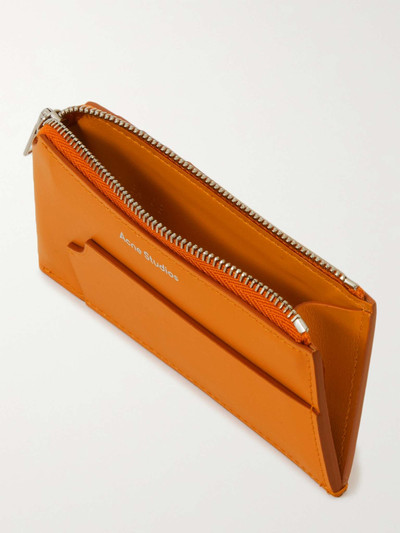 Acne Studios Leather Zip-Around Wallet outlook