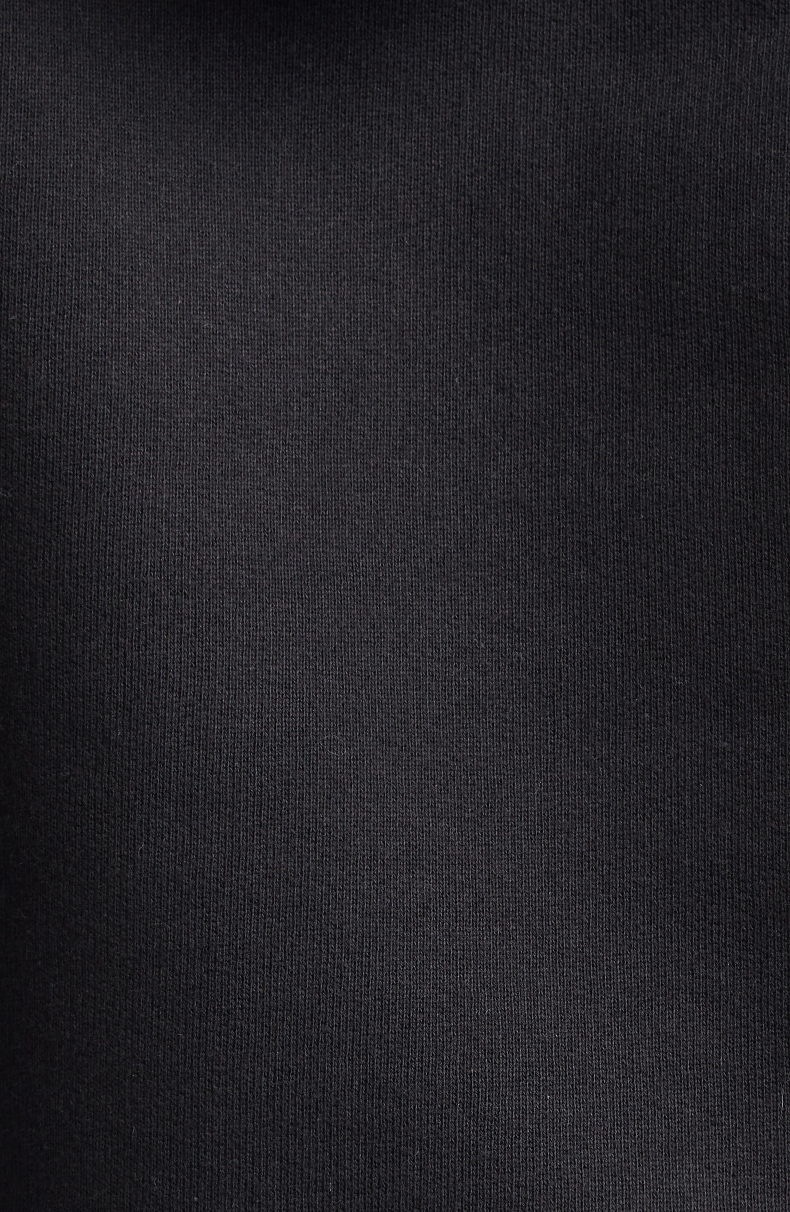 Valentino Garavani Chez Valentino Oversize Fleece Graphic Hoodie in Black at Nordstrom - 7