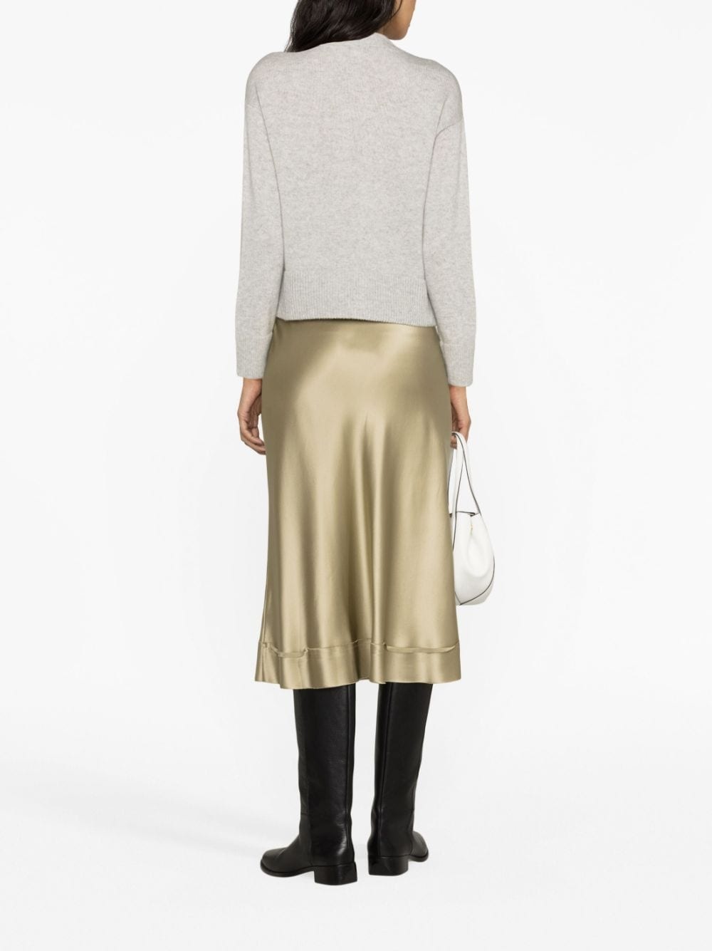 wool-cashmere blend cardigan - 4
