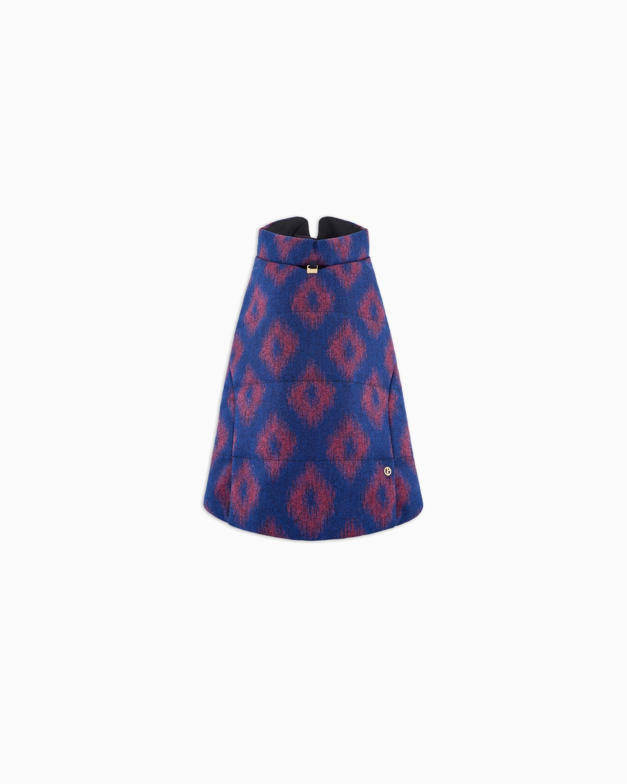 Poldo x Giorgio Armani Ikat jacquard flannel coat - 3