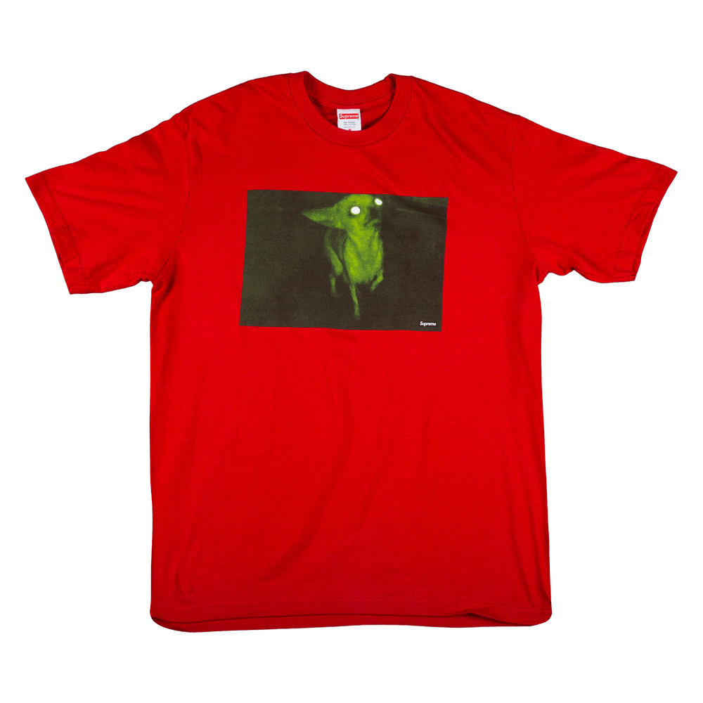 Supreme Chris Cunningam Chihuahua T-Shirt 'Red' - 1