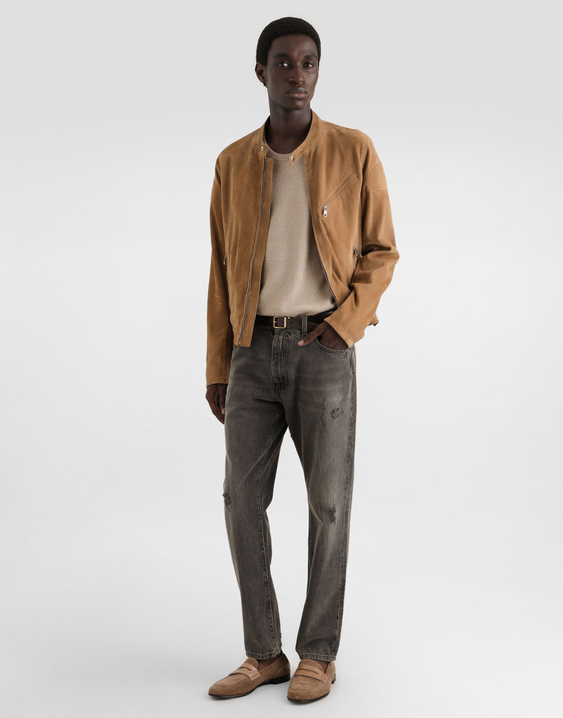 Dolce & Gabbana Lambskin leather jacket outlook