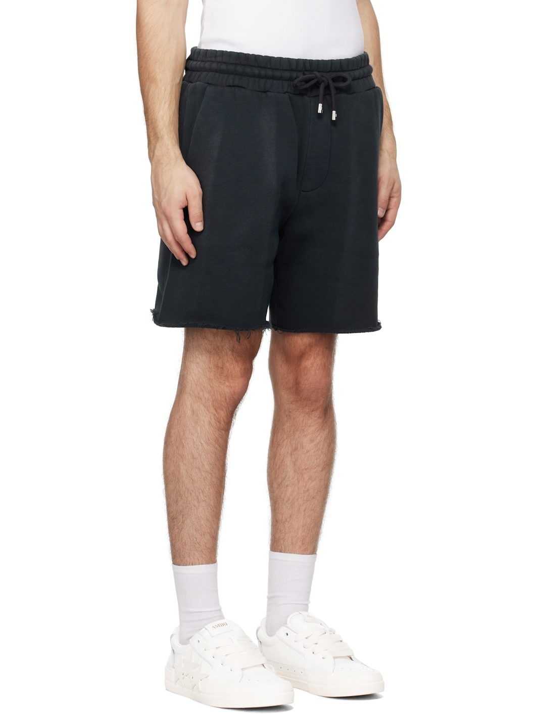 Black Vintage 'Amiri' Shorts - 2