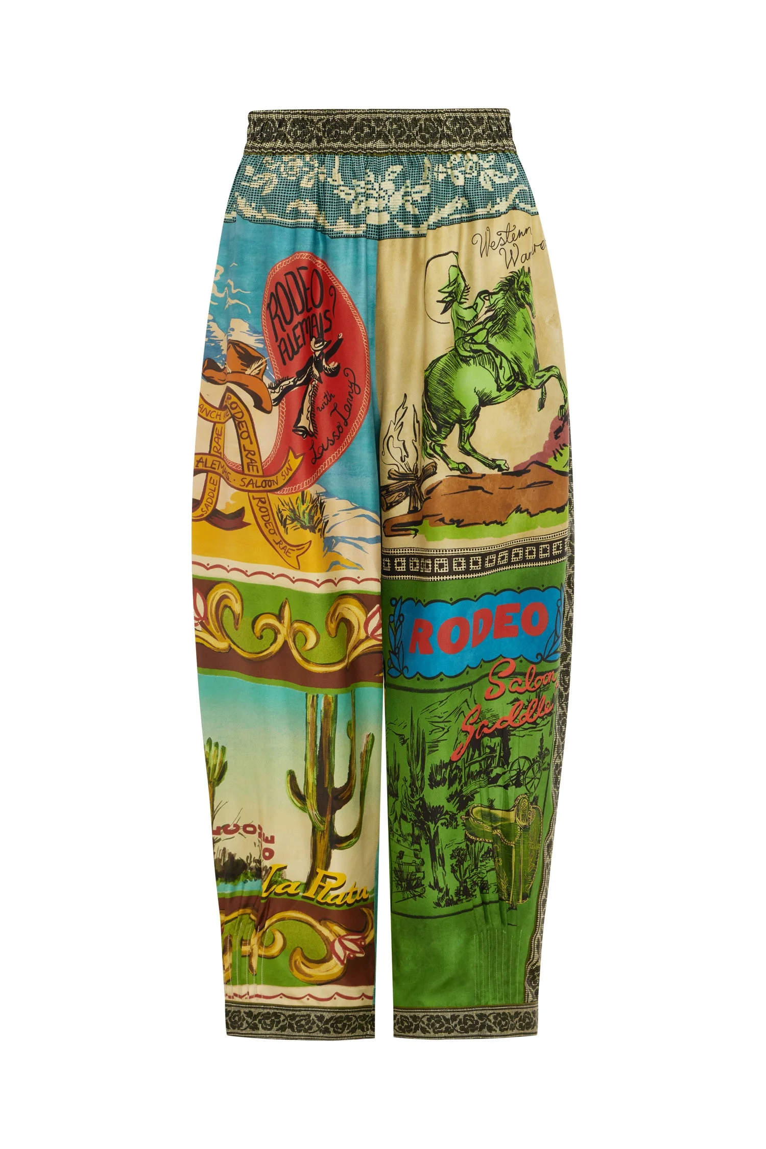Ace Tapered Silk Pant - 1