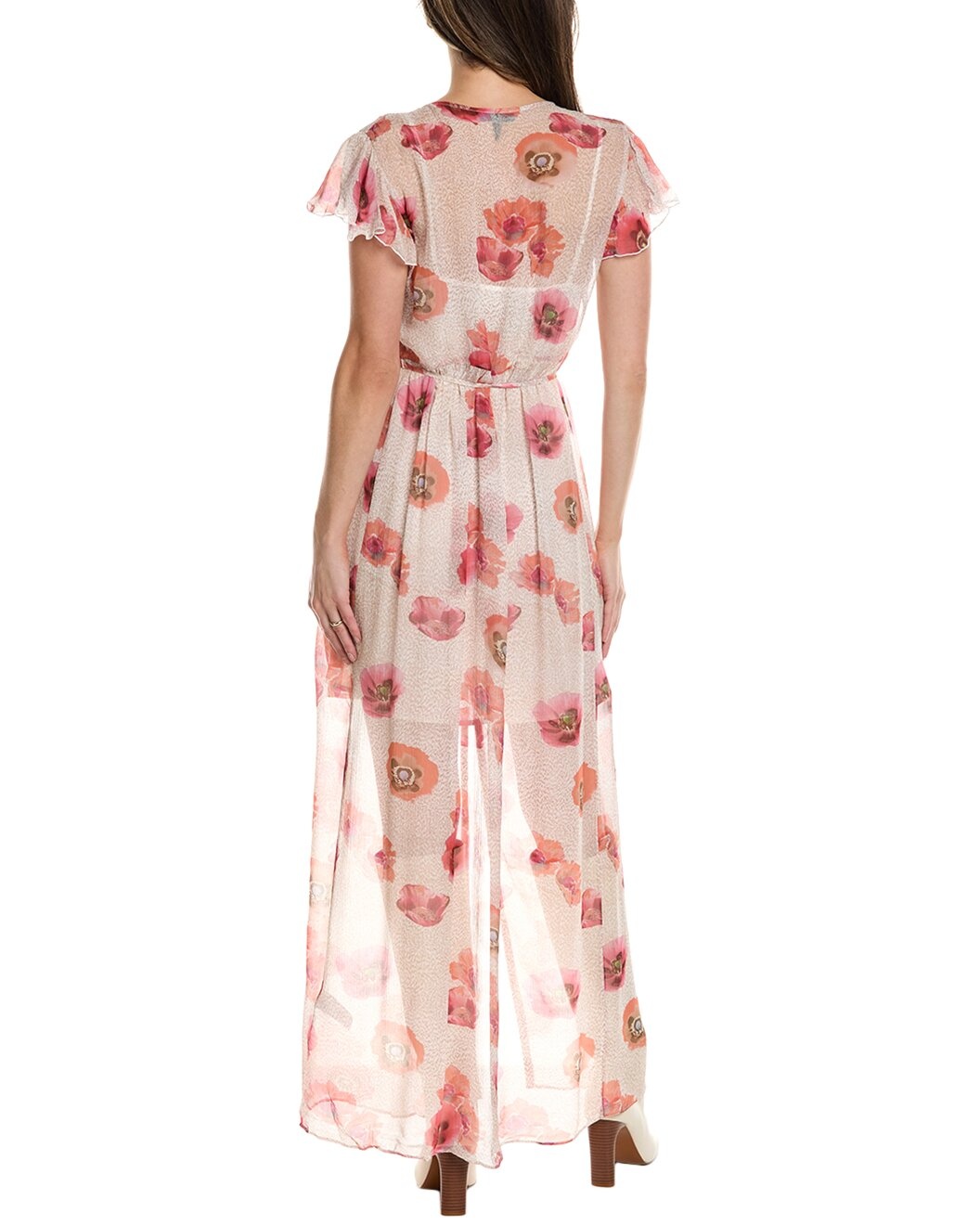rag & bone Raine Silk-Blend Maxi Dress - 2