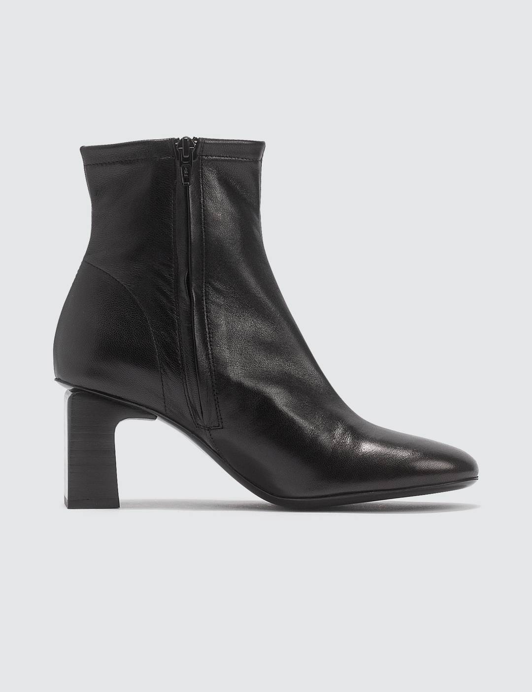 VASI LEATHER BLACK BOOTS - 2