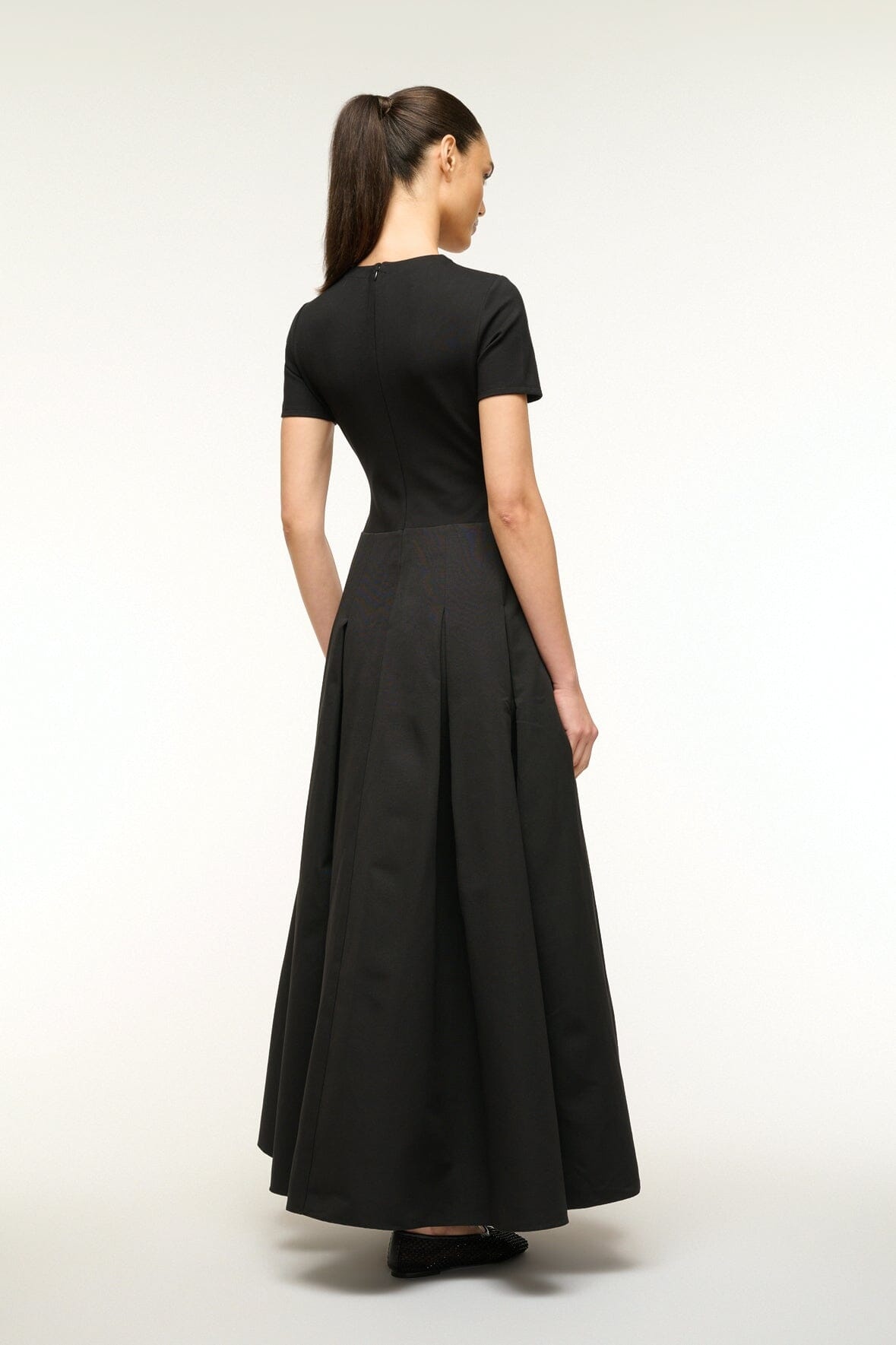 ワンピース STAUD Woman Dress Black R25R2209OZ BLK DARA_DRESS_BLK_2100_web_grande
