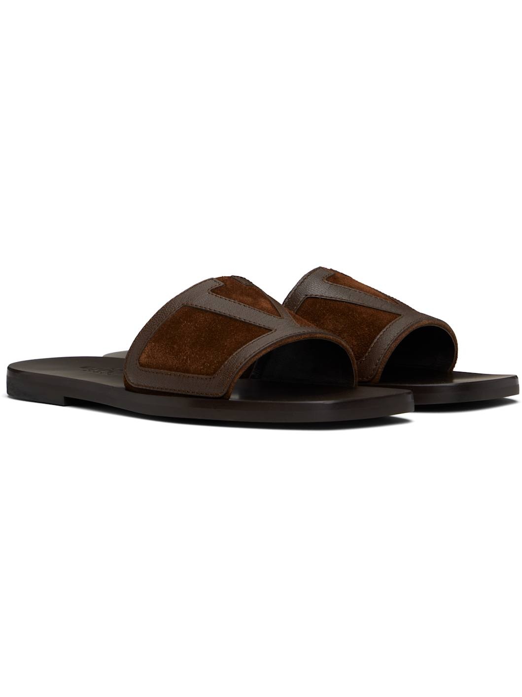 Brown Viva Superstar Sandals - 4