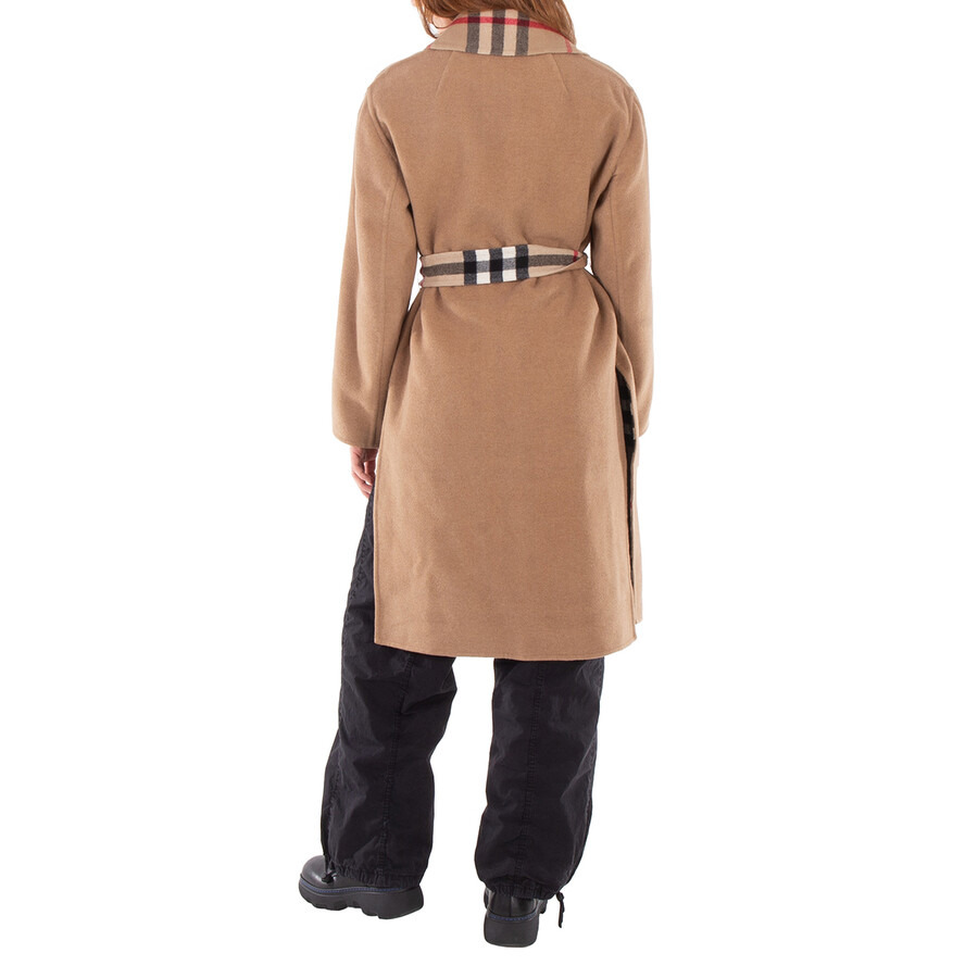 Burberry Reversible Belted Waist Wool Coat - 4
