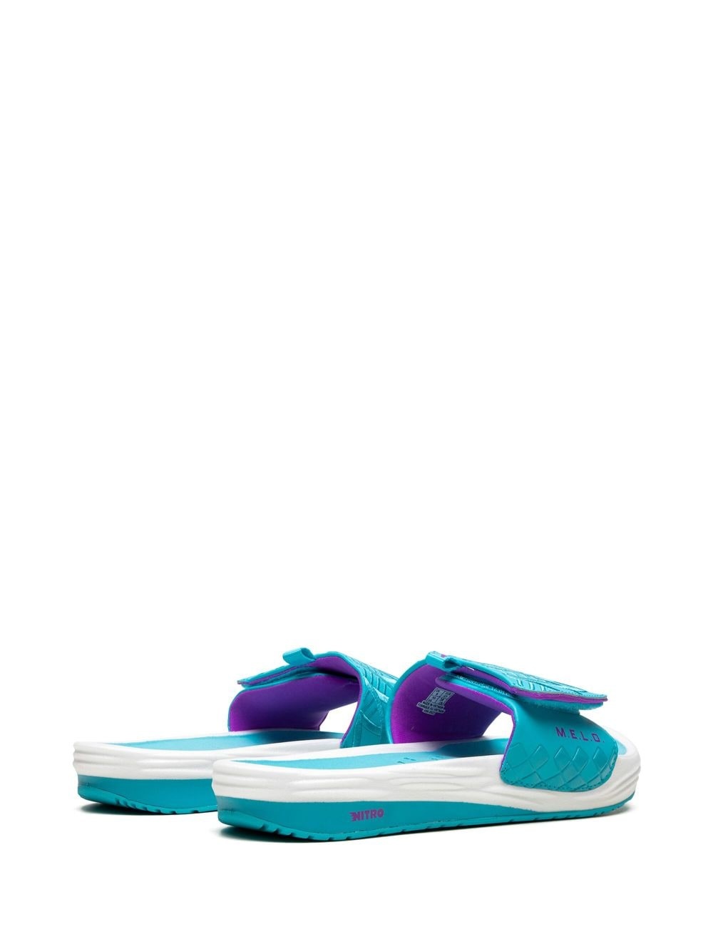 x LaMelo Ball Nitrocat V "Hornets Away" slides - 3