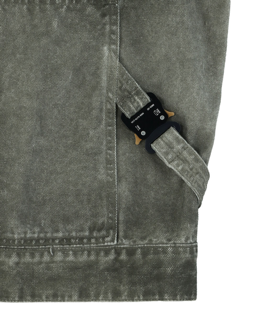OVERDYED CANVAS BUCKLE JACKET - 7
