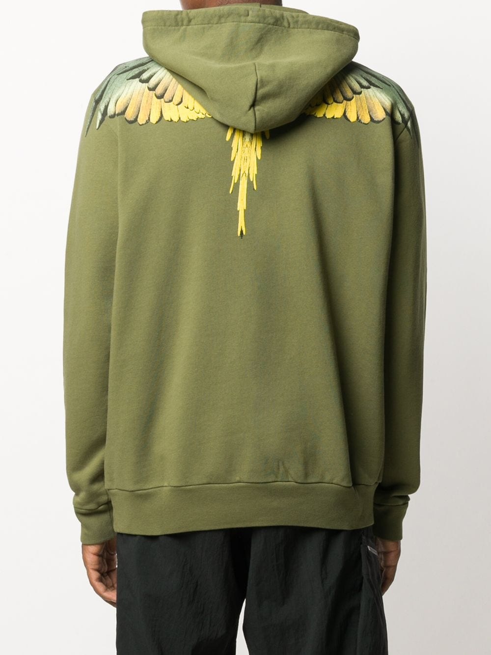 winged shoulder hoodie - 4