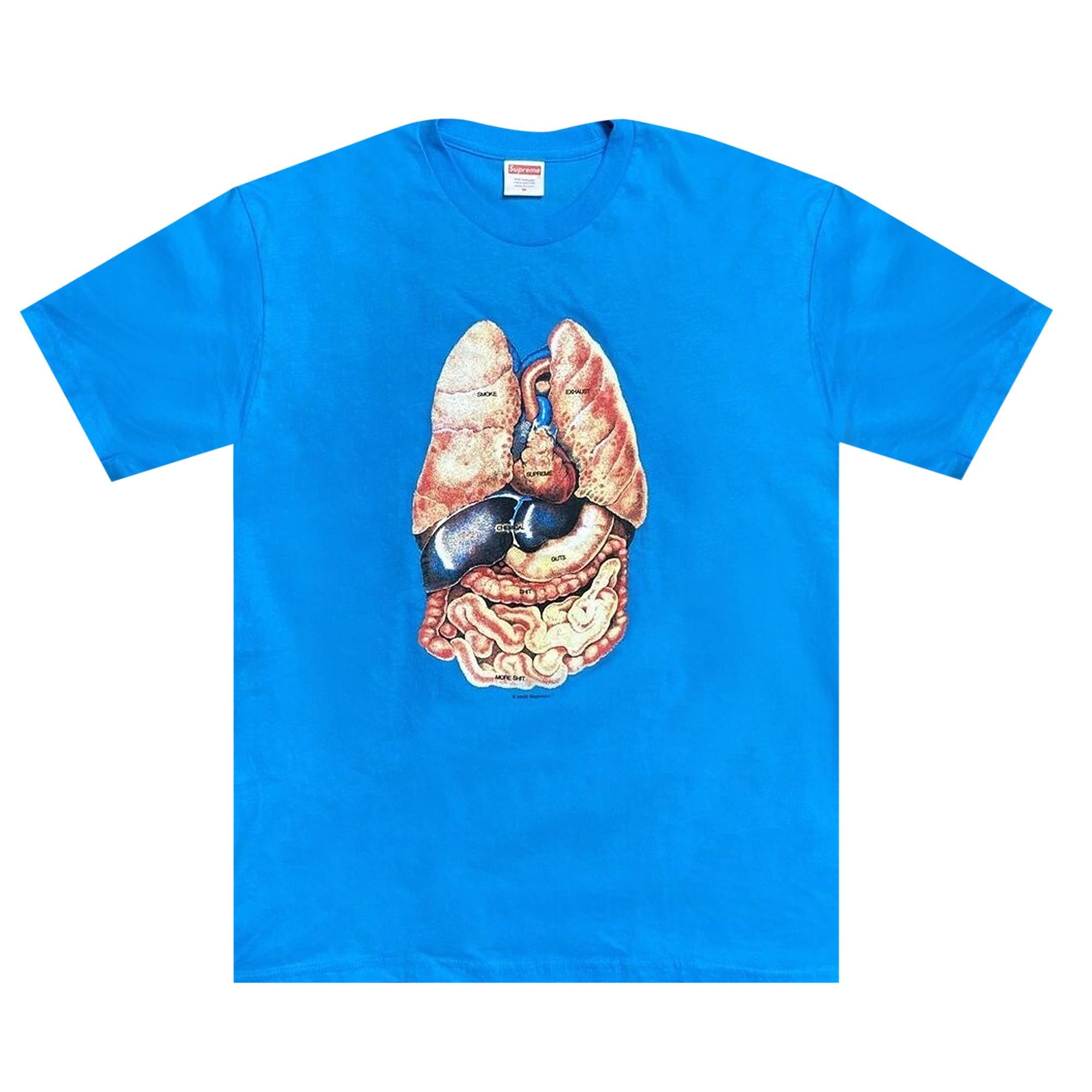 Supreme Guts Tee 'Bright Blue' - 1