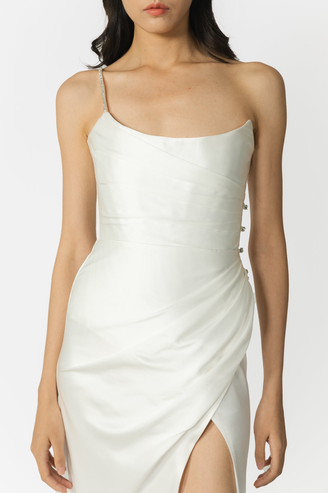 PASHA SATIN GOWN - 4