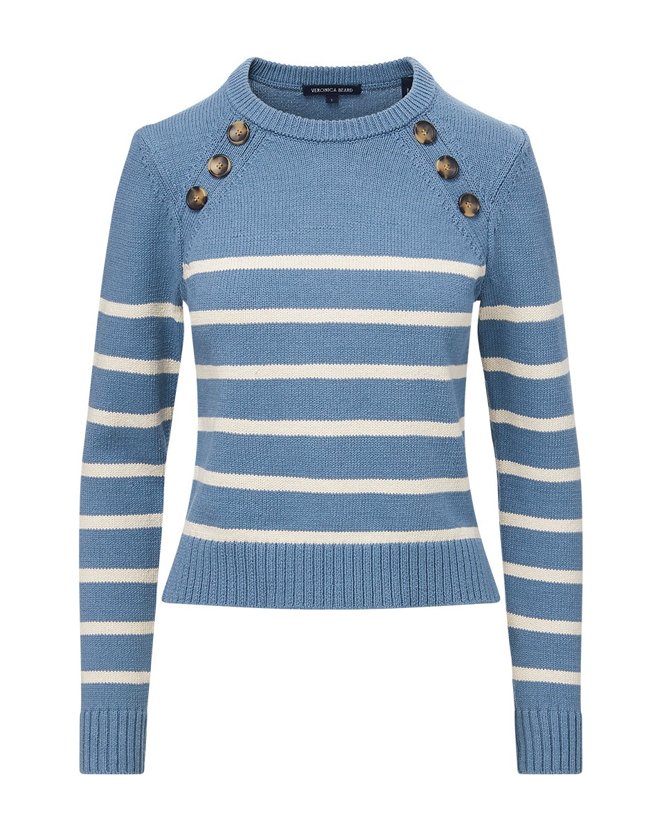 VIRKE STRIPED SWEATER - 1