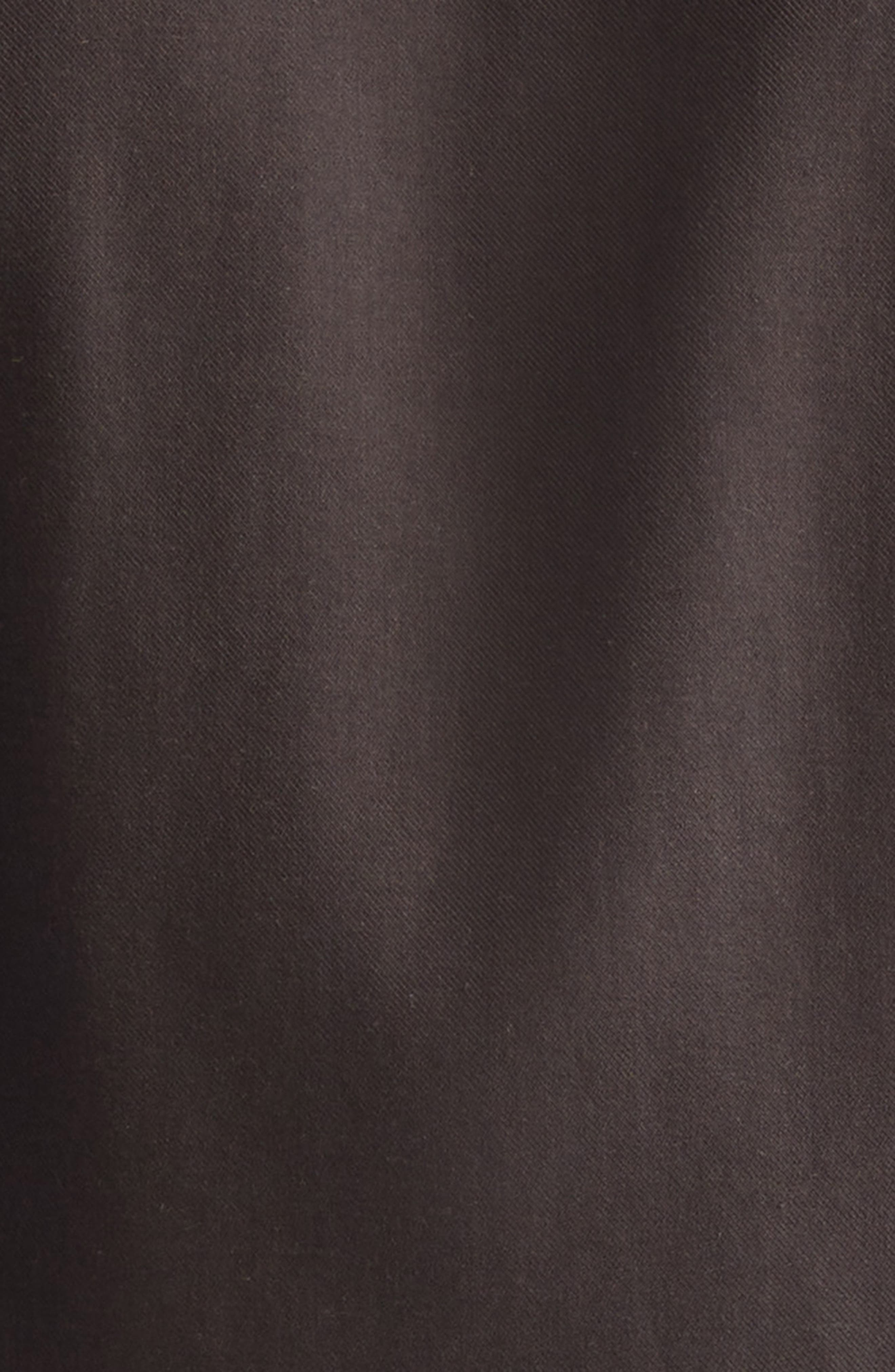 ZEGNA Cashco Cotton & Cashmere Button-Up Shirt in Dark Brown at Nordstrom - 6