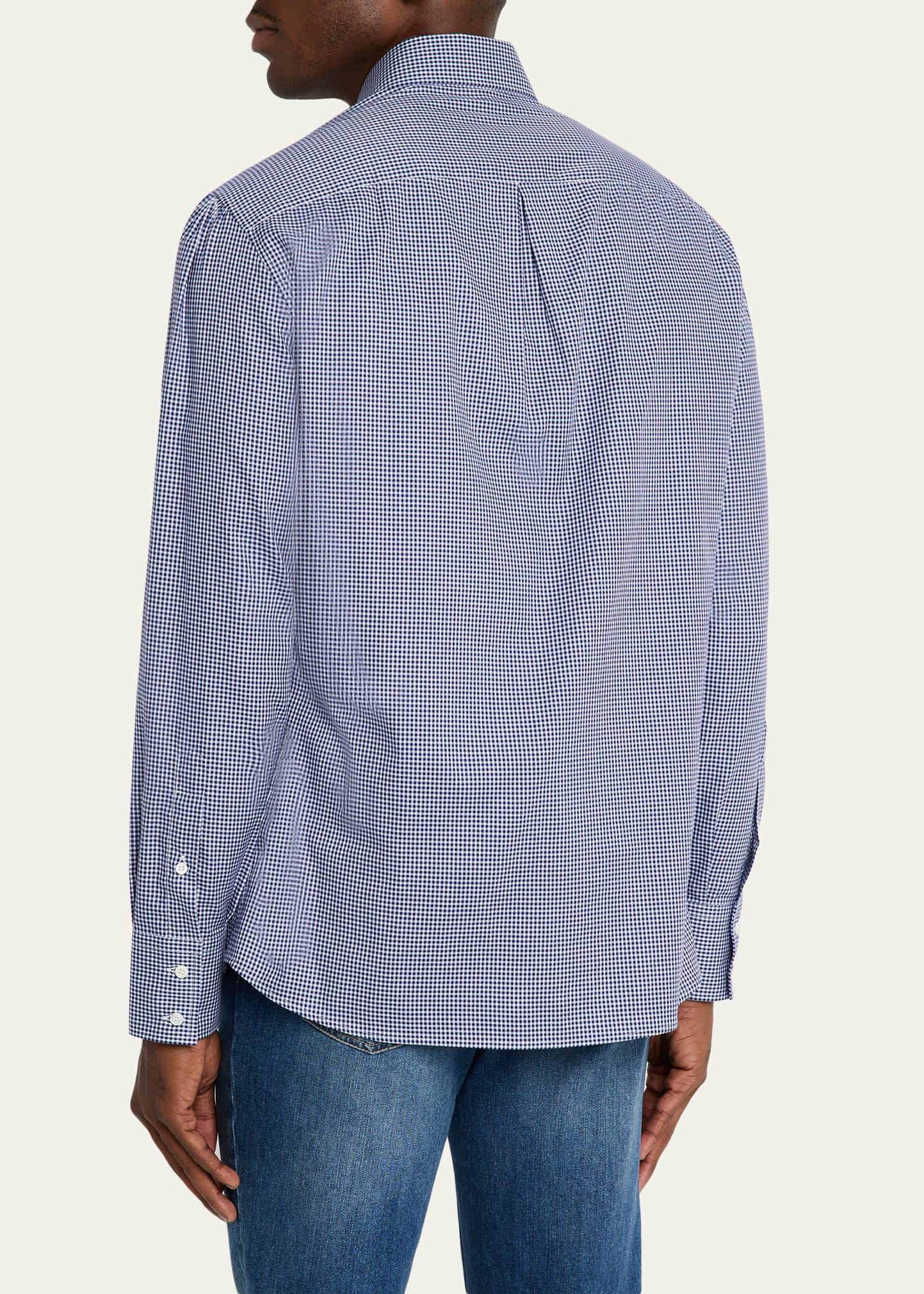Men's Micro Grid Check Shirt - 3