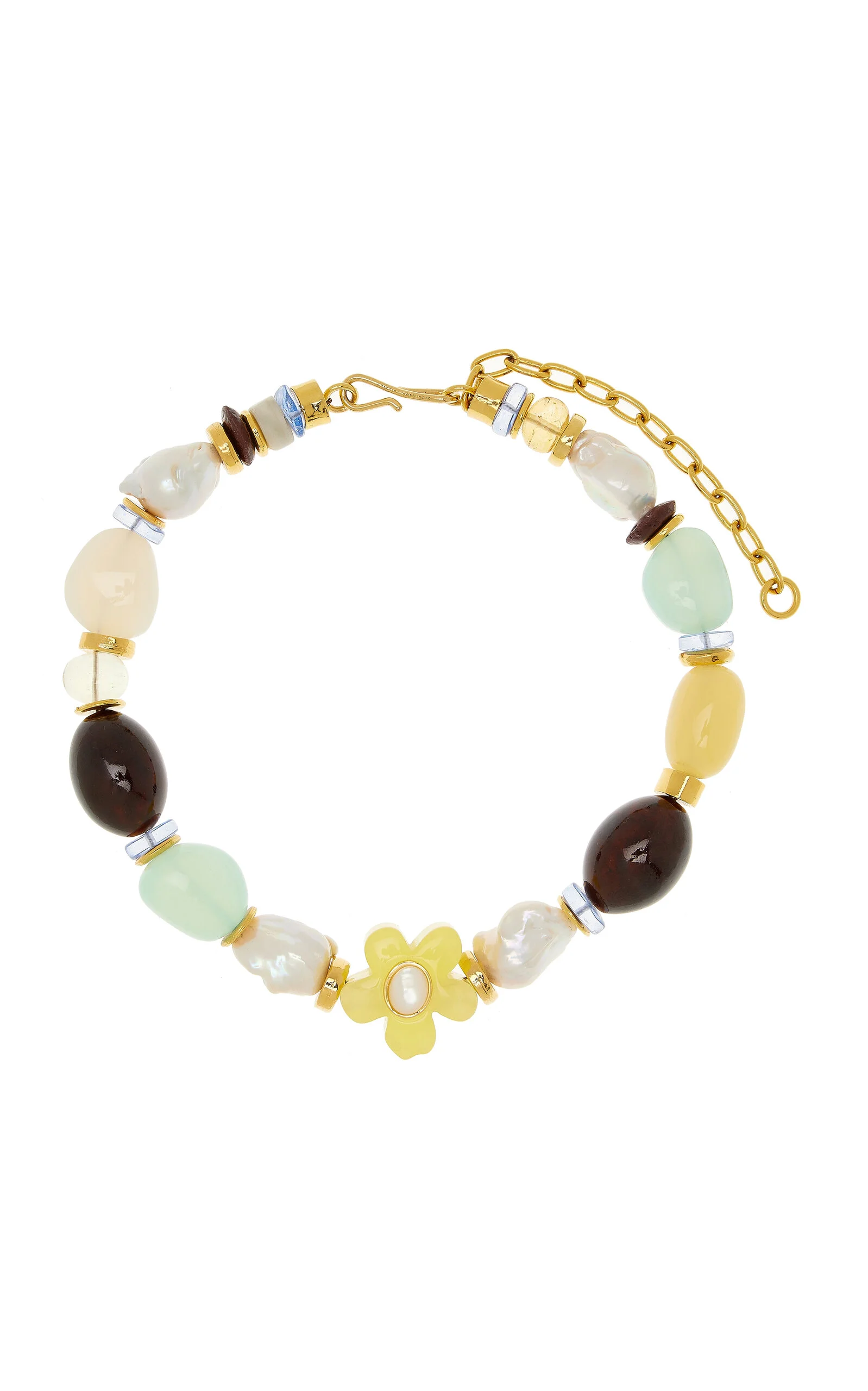 Mistflower Gold-Plated Multi-Stone Necklace multi - 1
