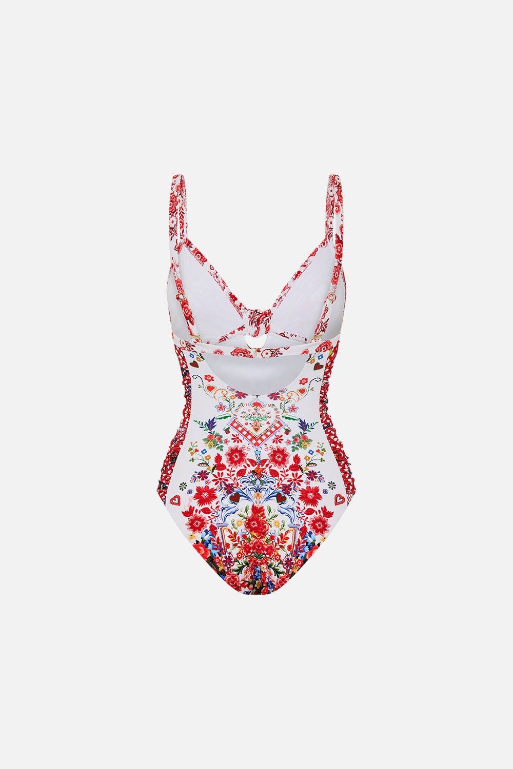 KNOT FRONT PANELLED ONE PIECE - 7