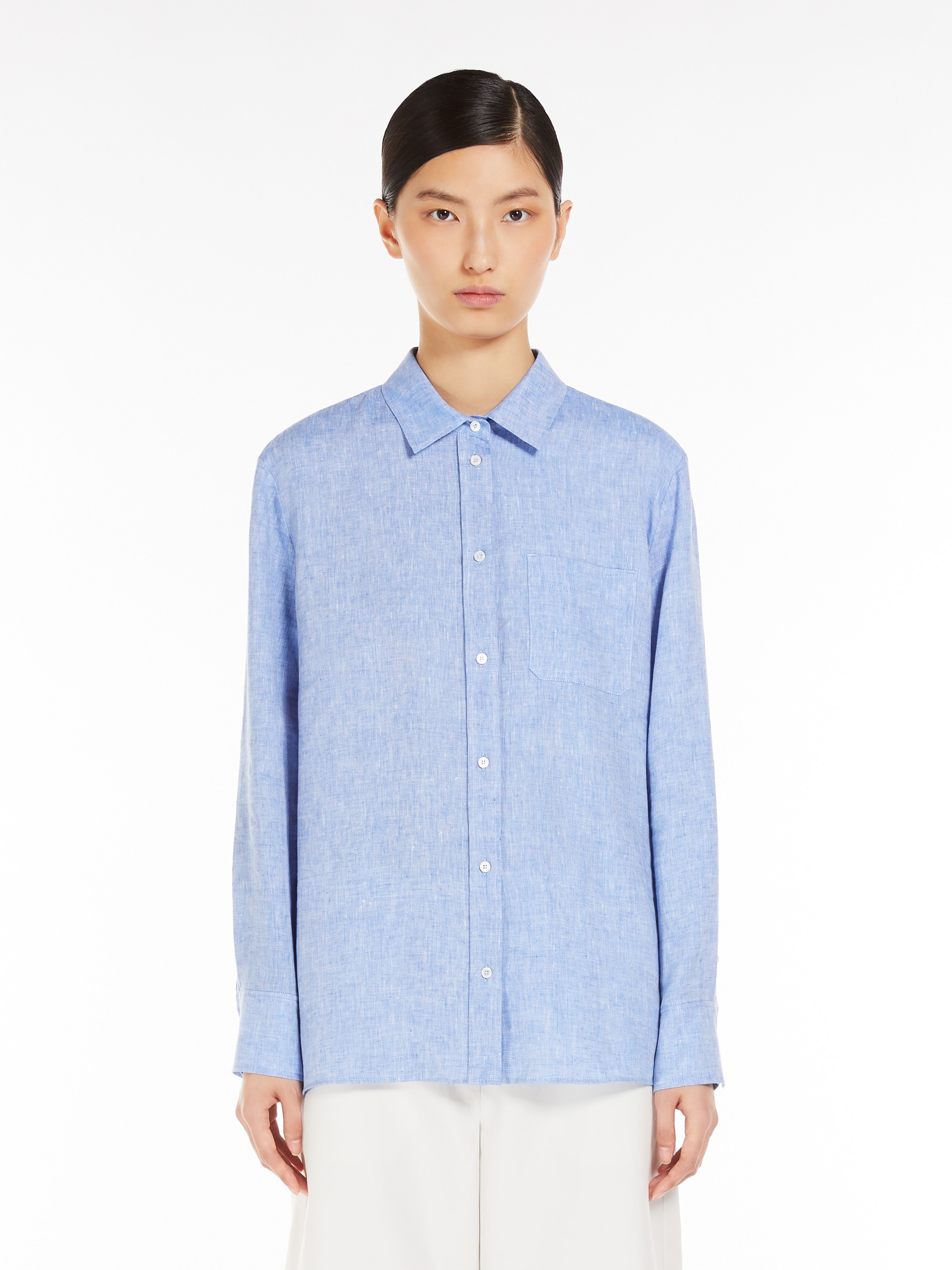 ELISE Regular-fit linen shirt - 3